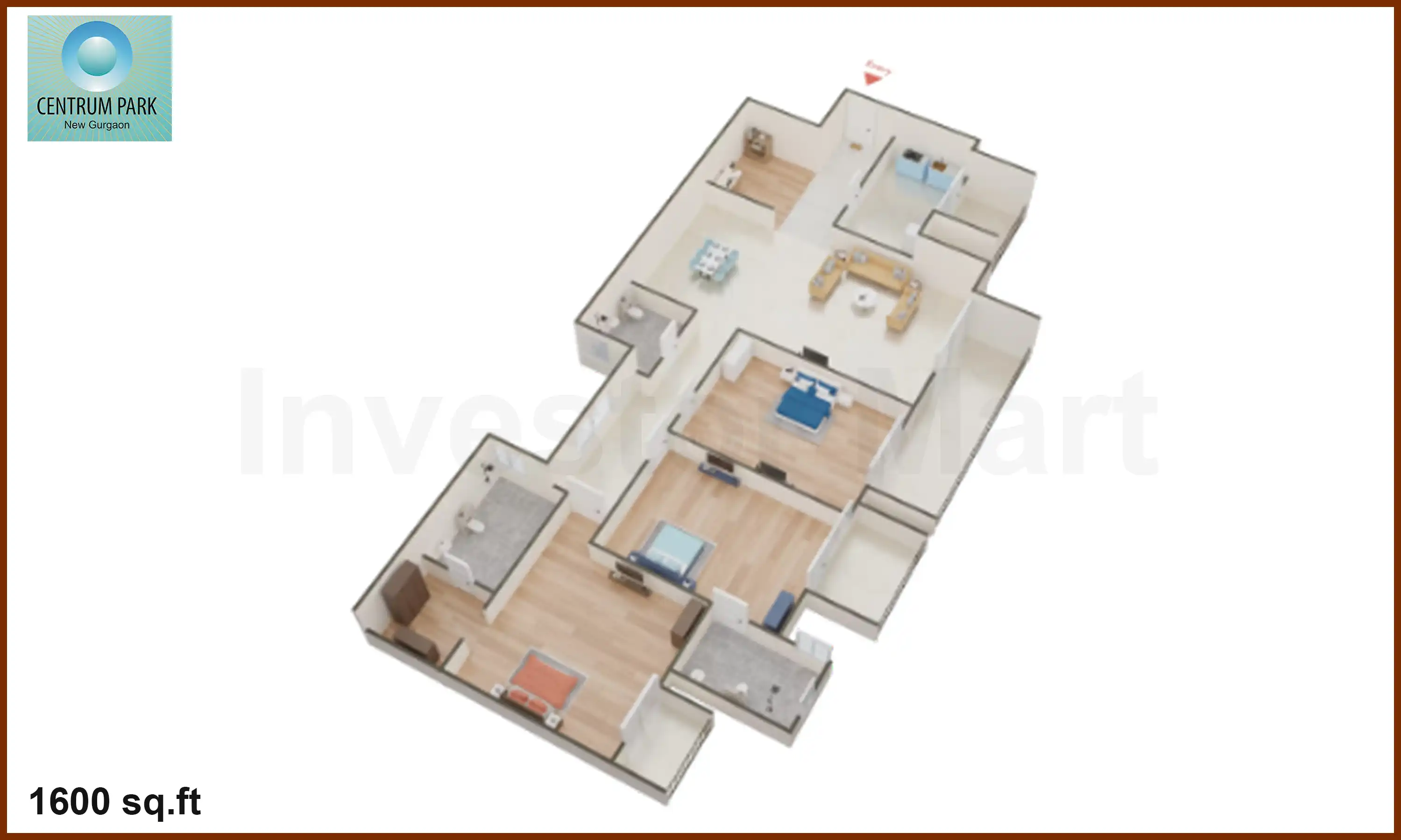 1600 Sqft