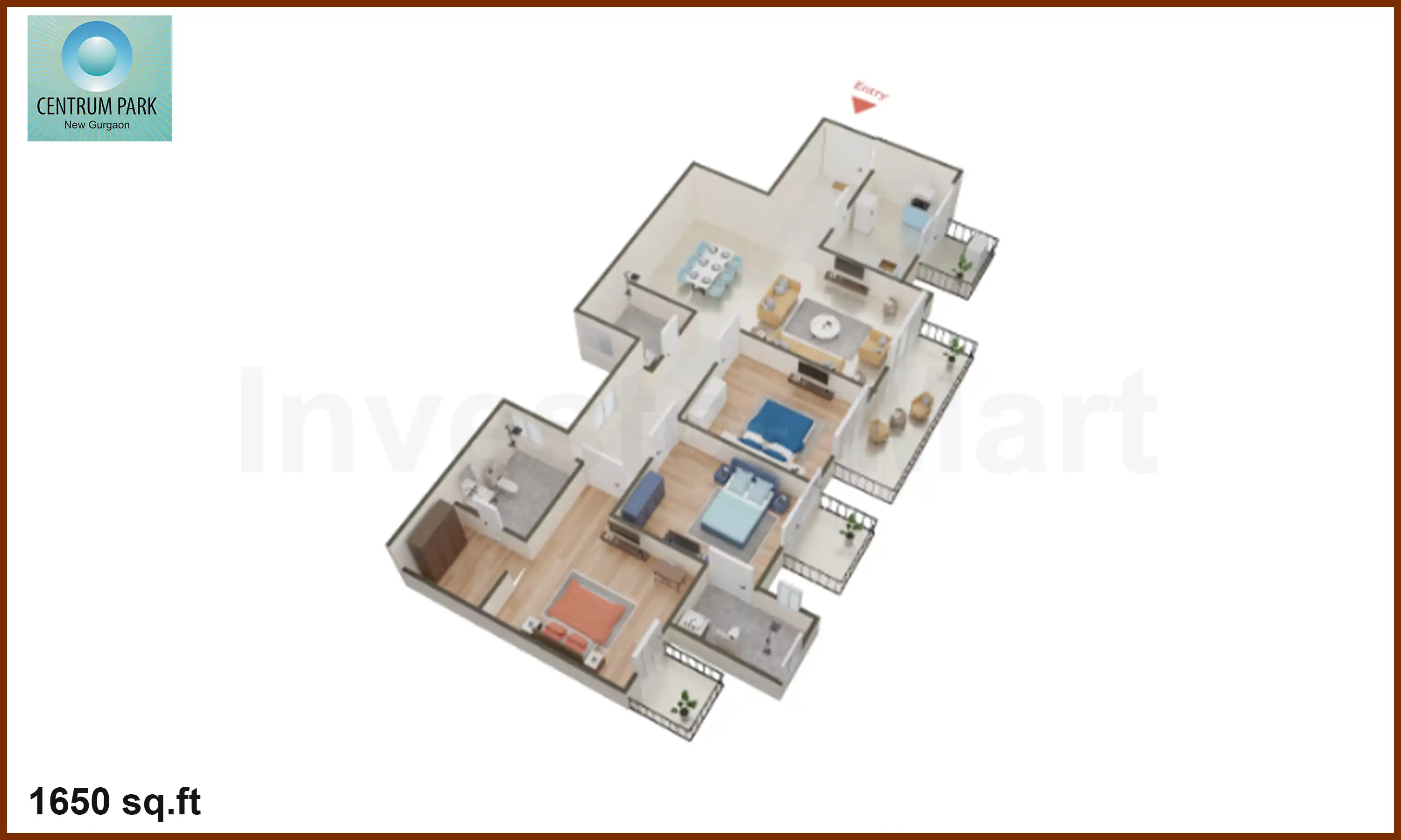 1650 Sqft