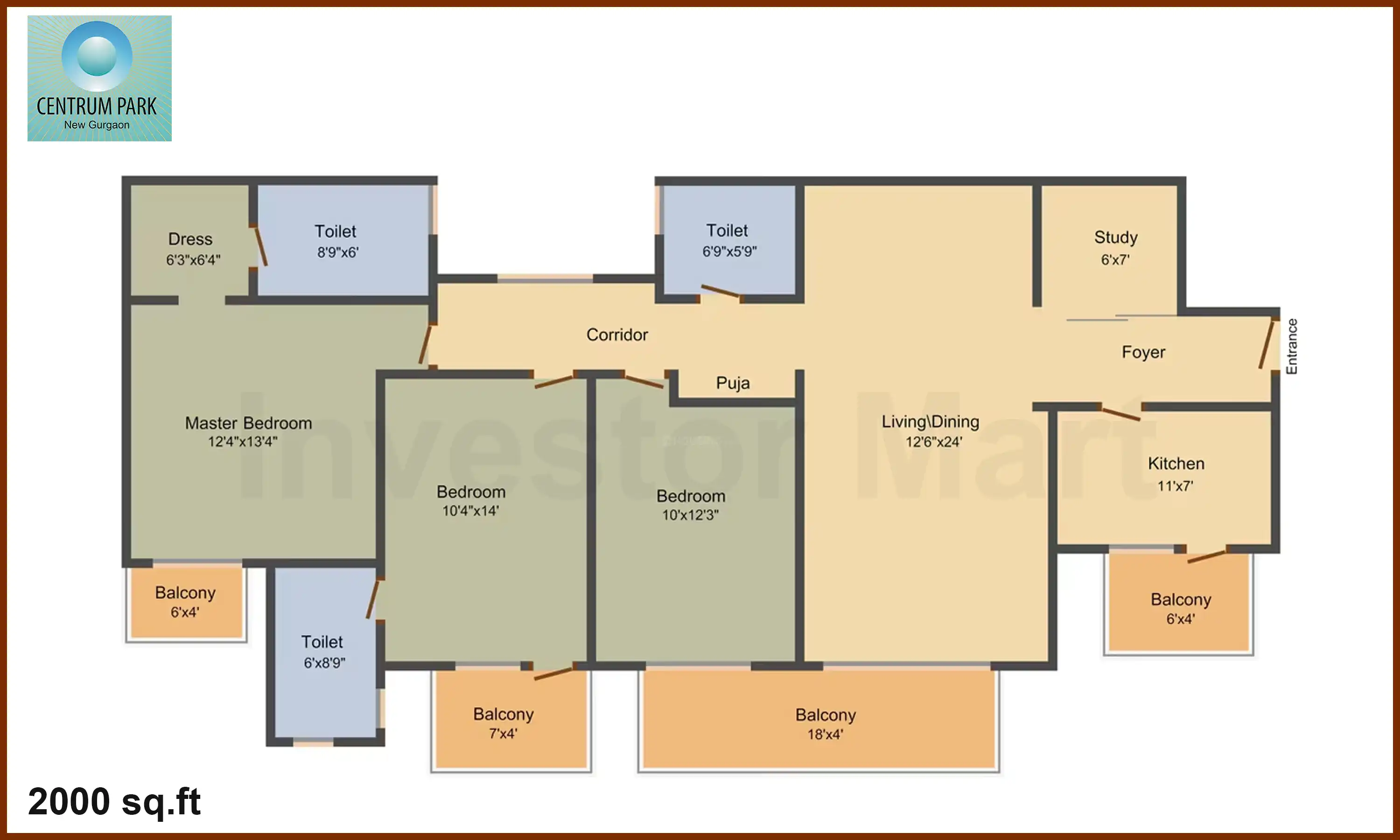 2000 Sqft