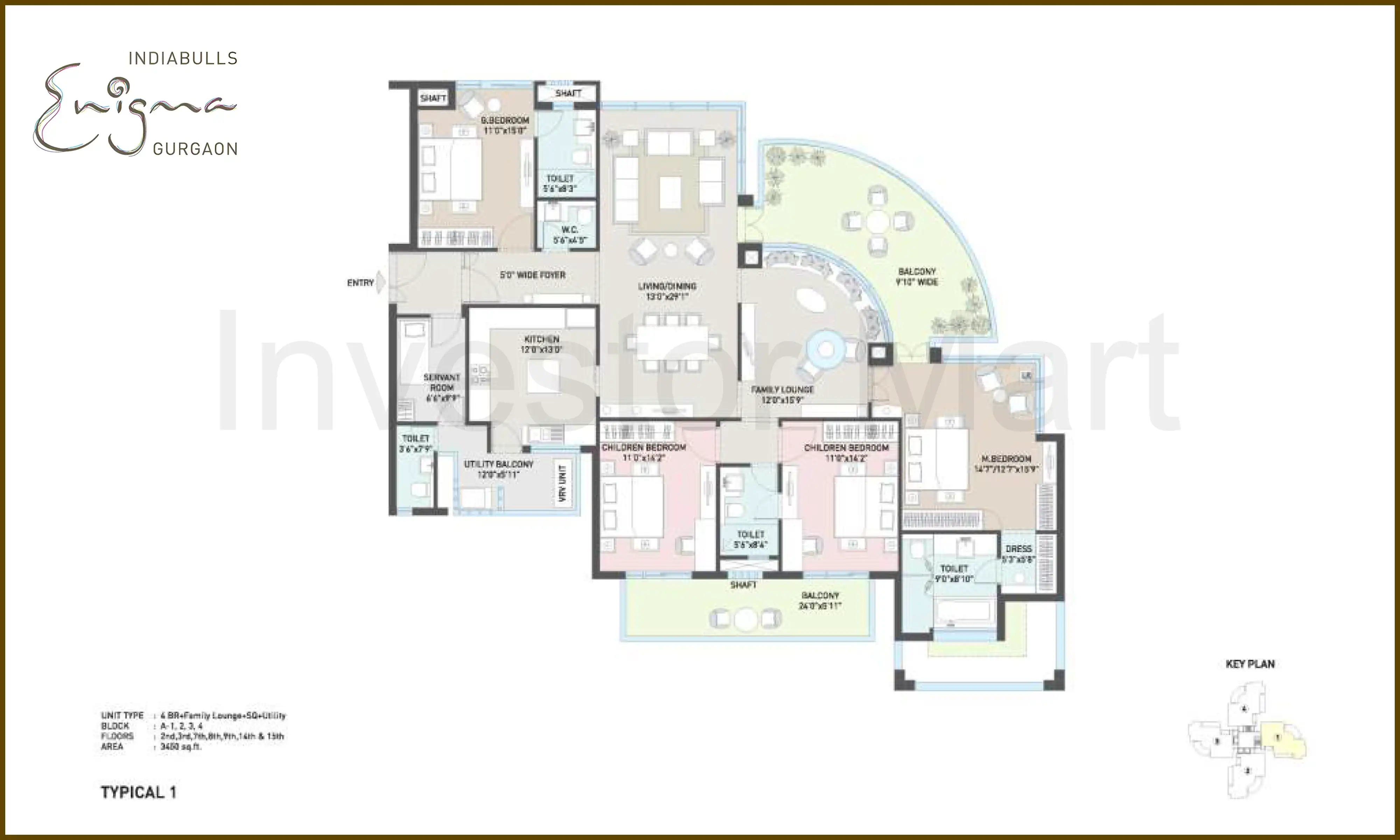 3450 Sqft