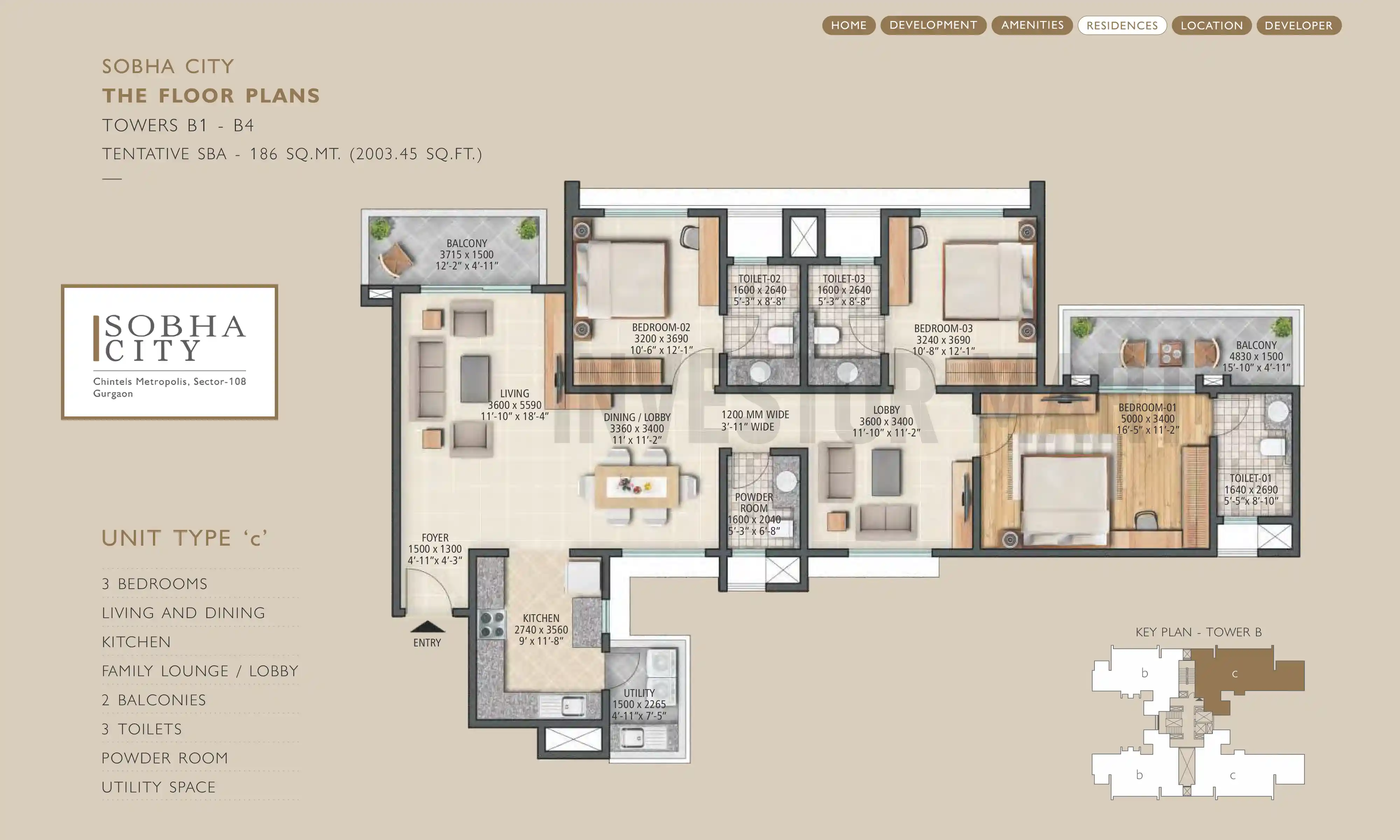 2003 Sqft