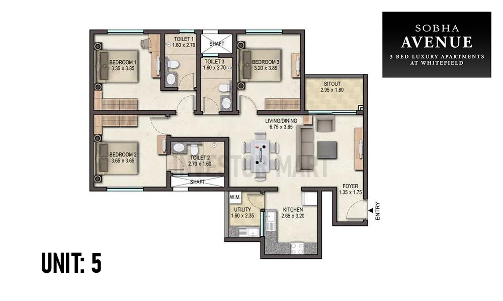 1828 Sqft