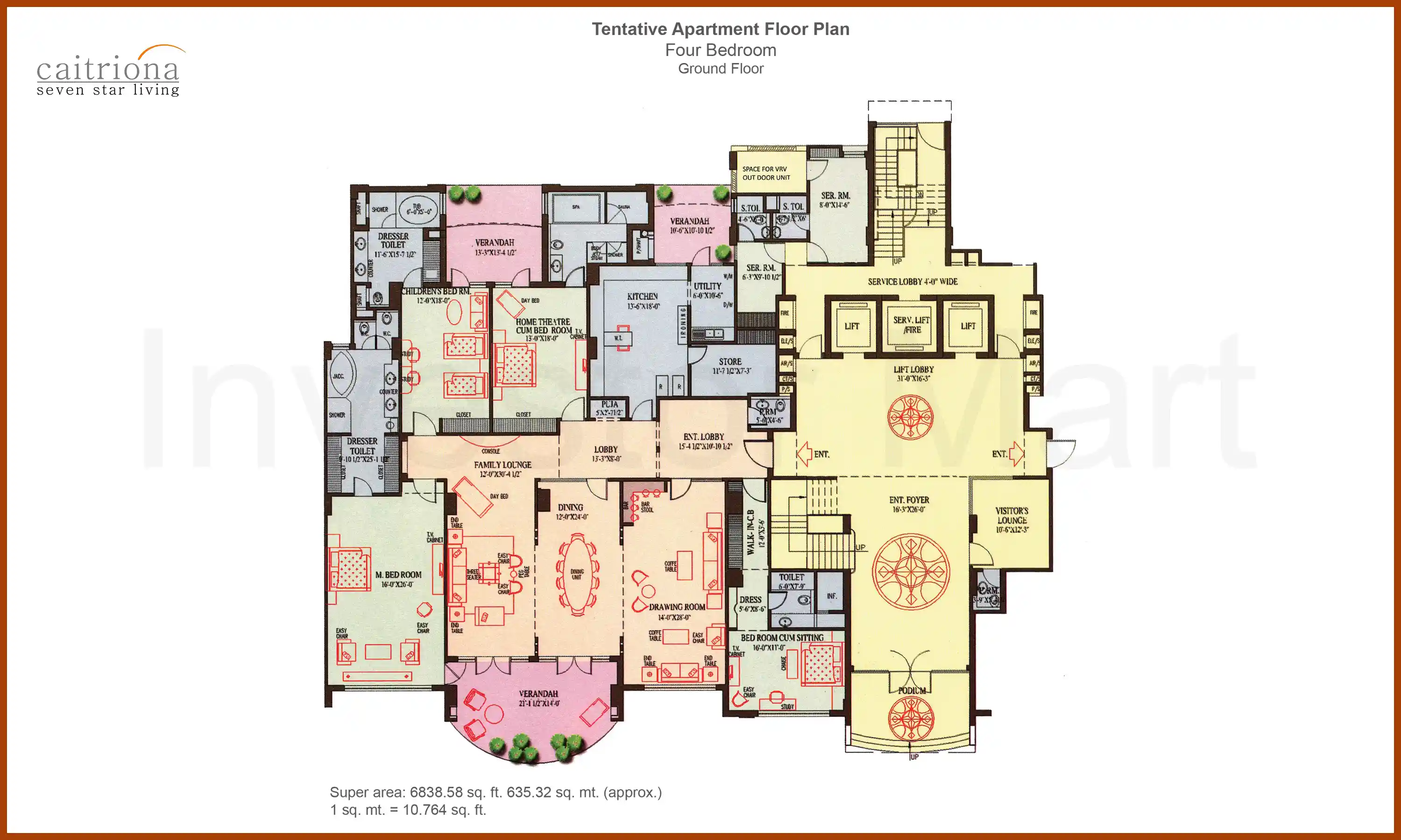 6839 Sqft