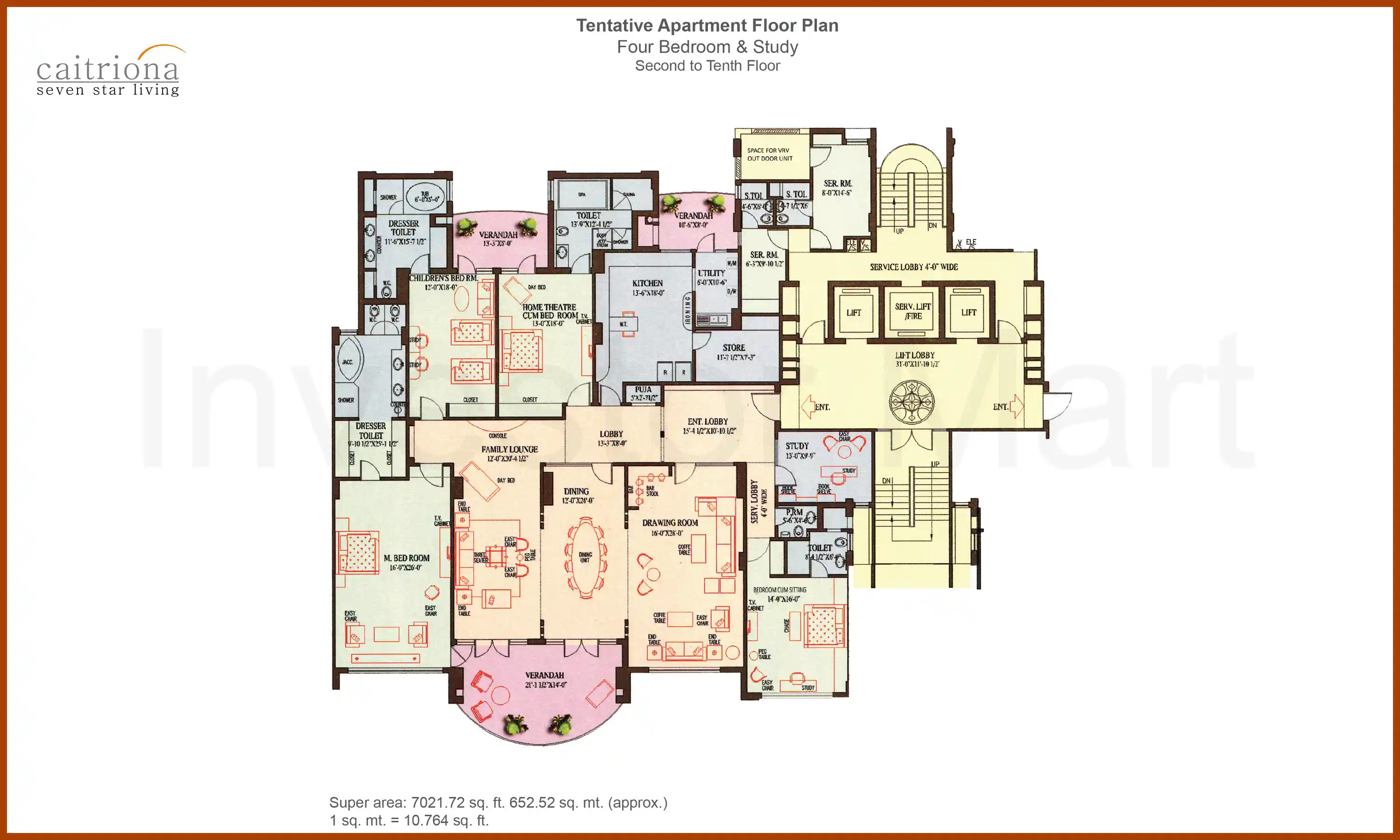 7022 Sqft