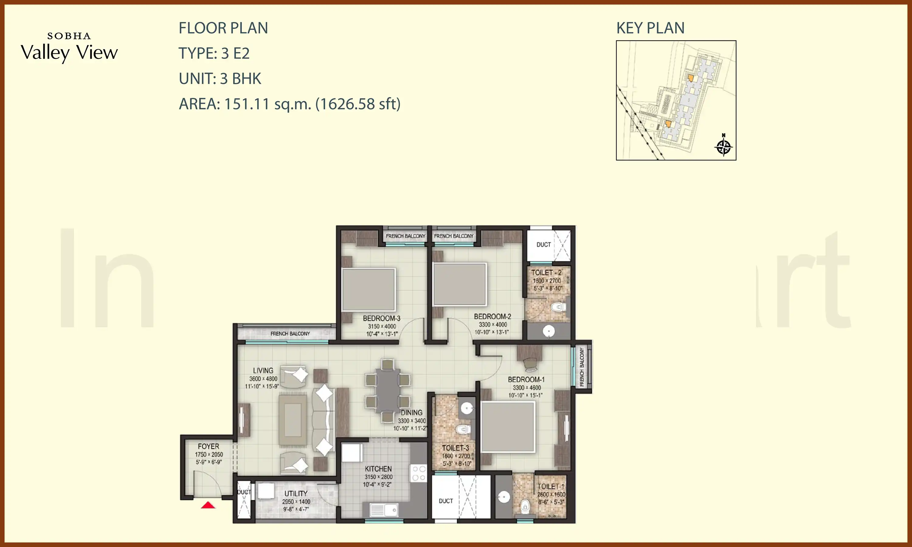 1627 Sqft