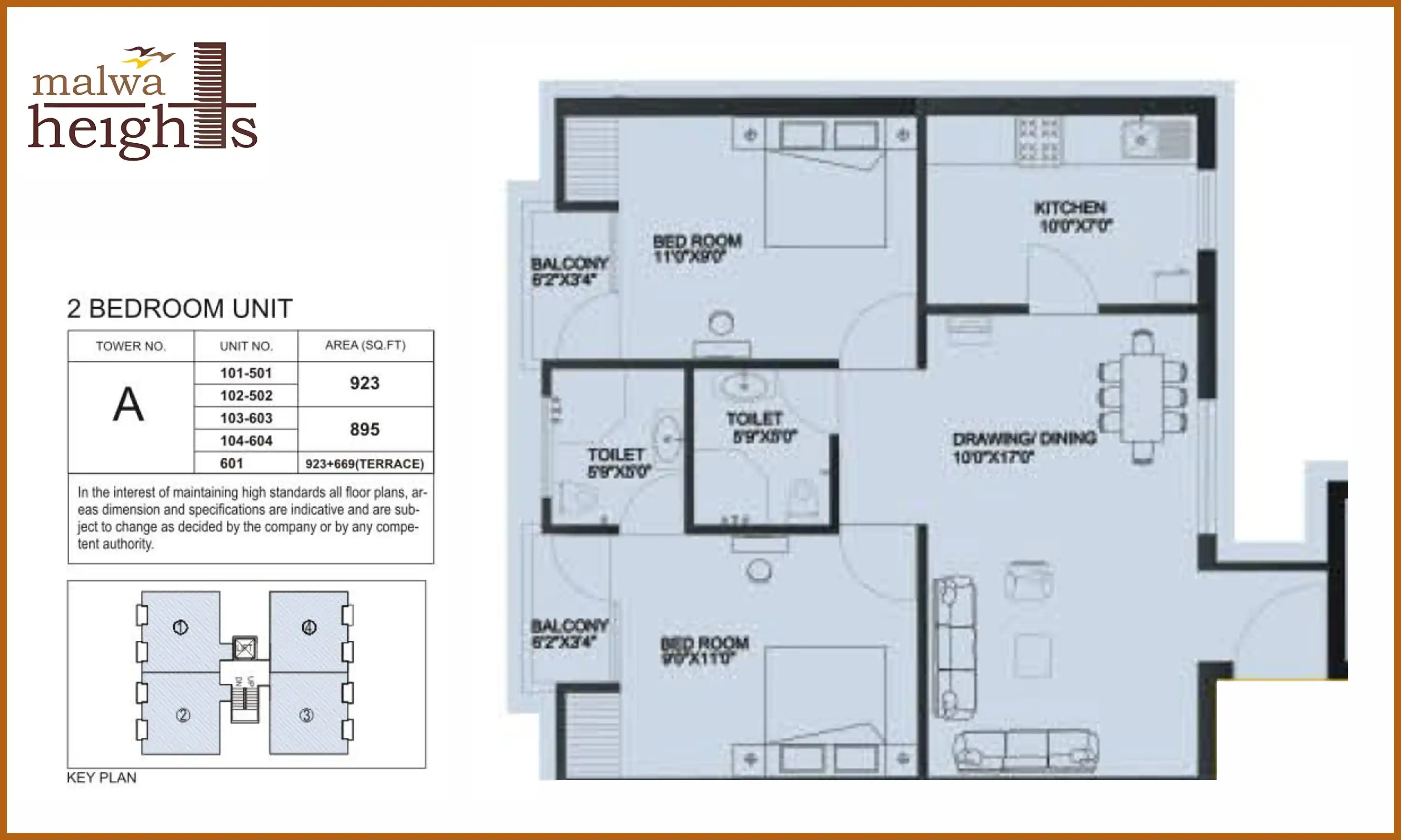 923 Sqft