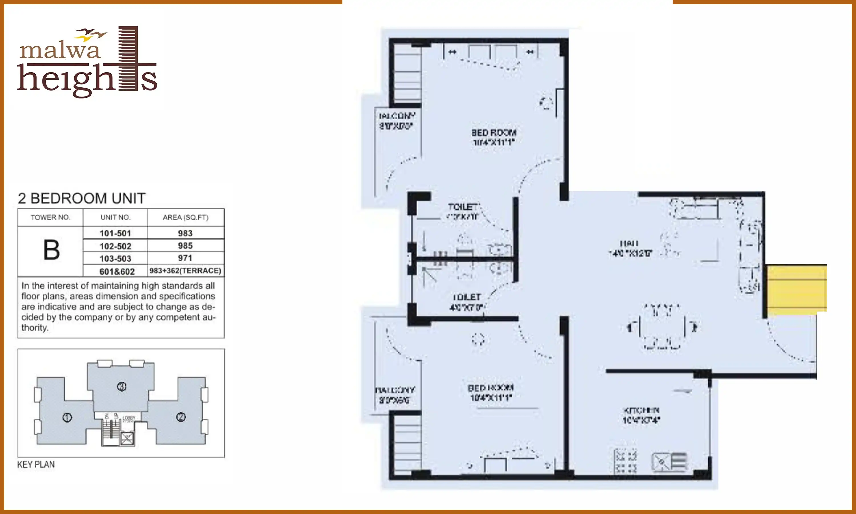 983 Sqft