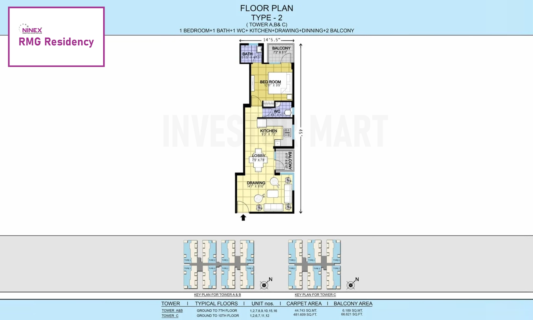 481 Sqft