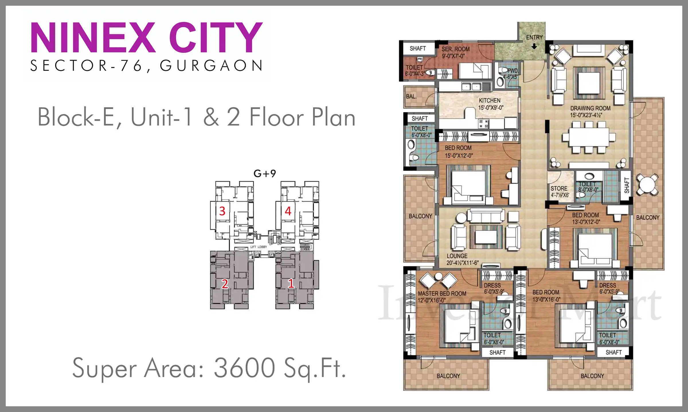 3600 Sqft