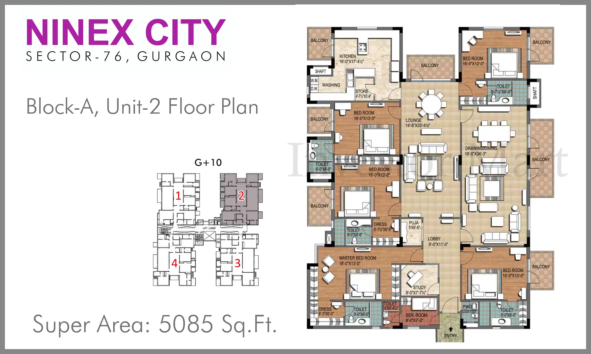 5085 Sqft