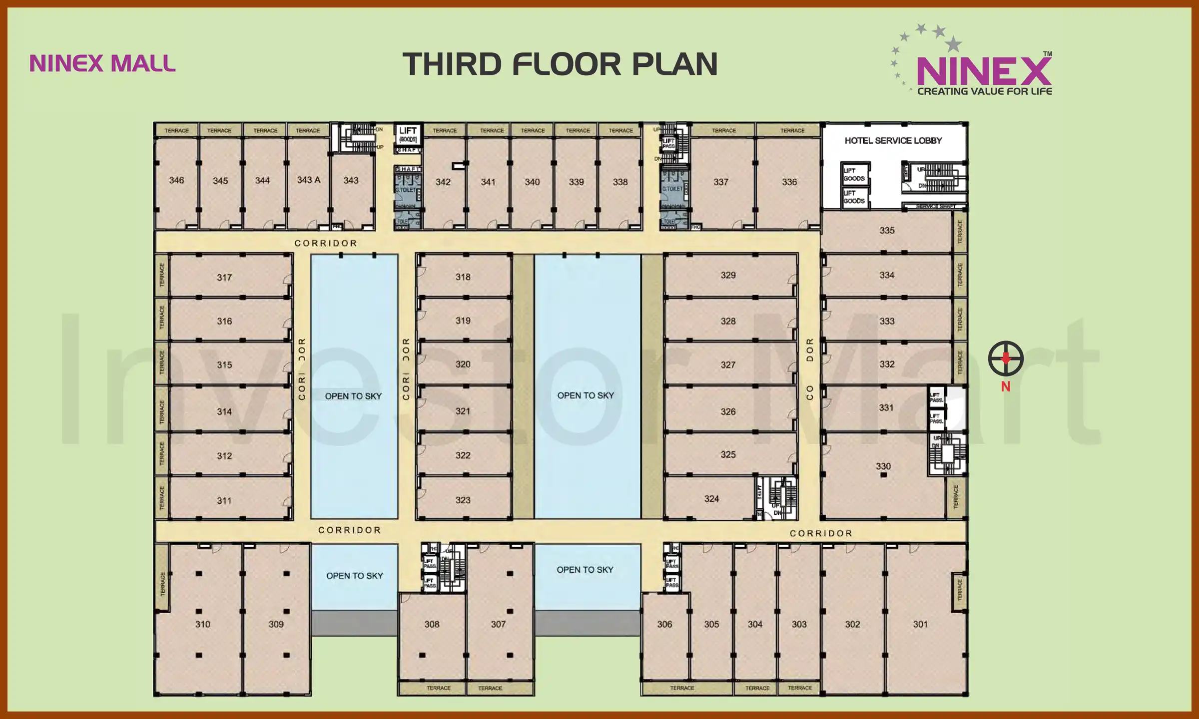 330 Sqft