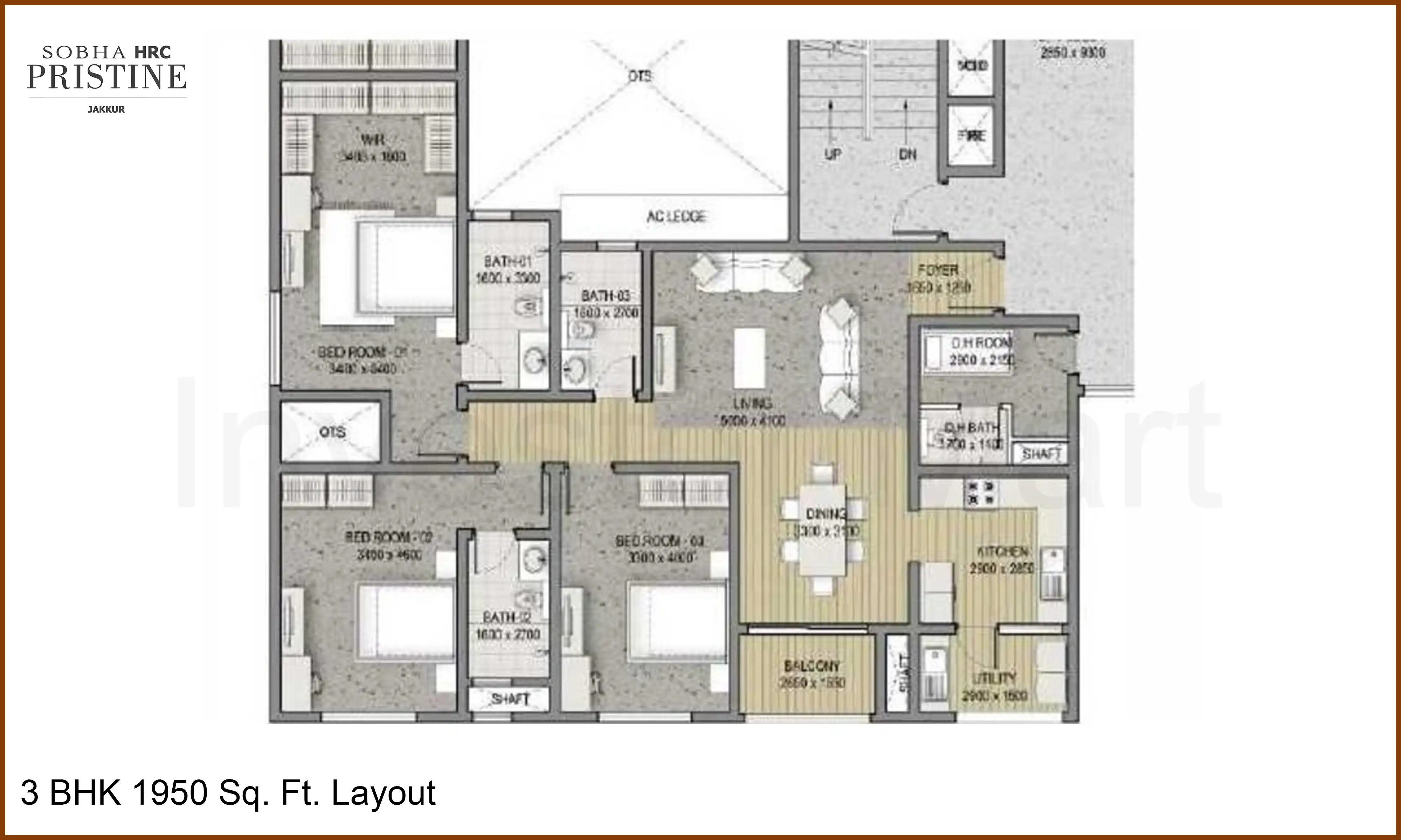 1950 Sqft