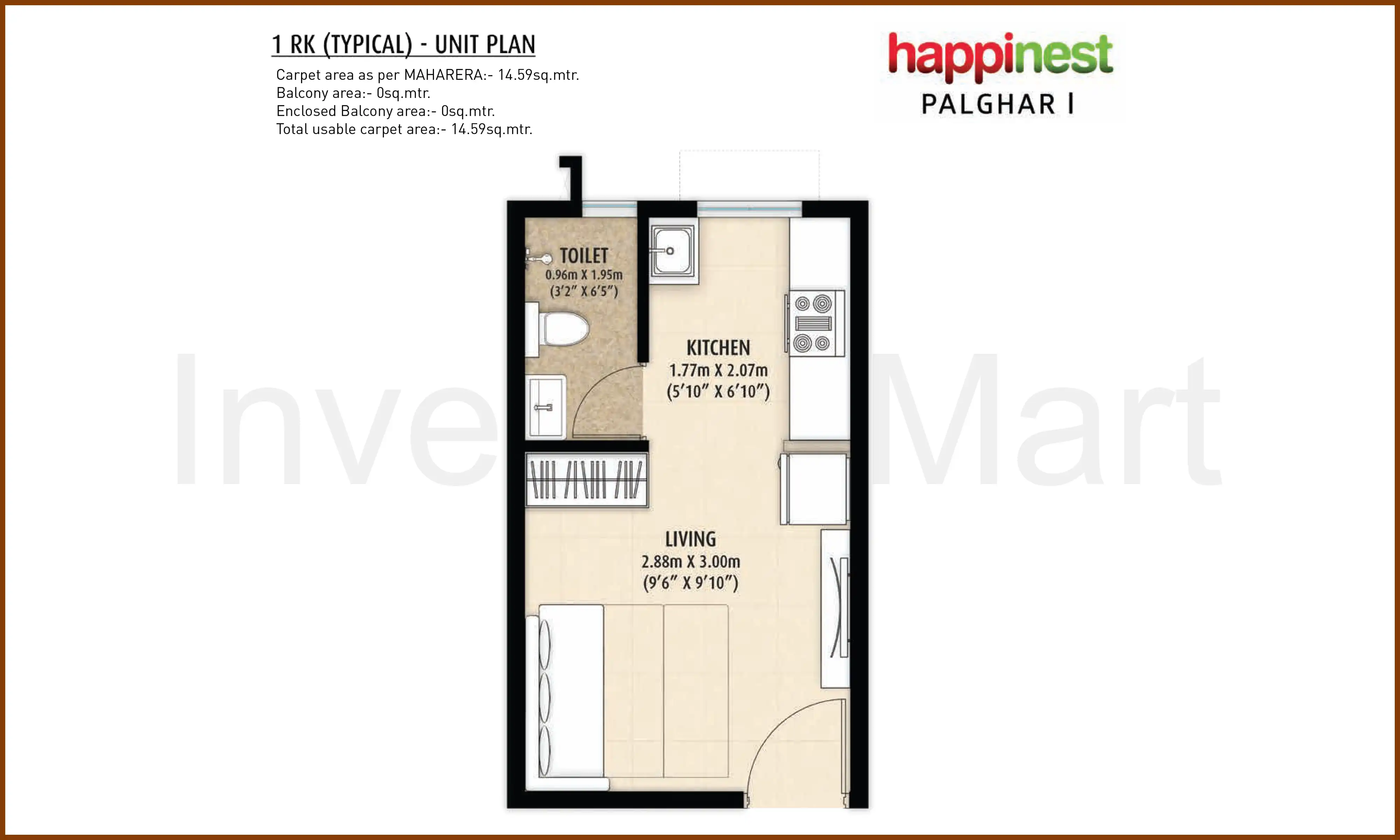 158 Sqft