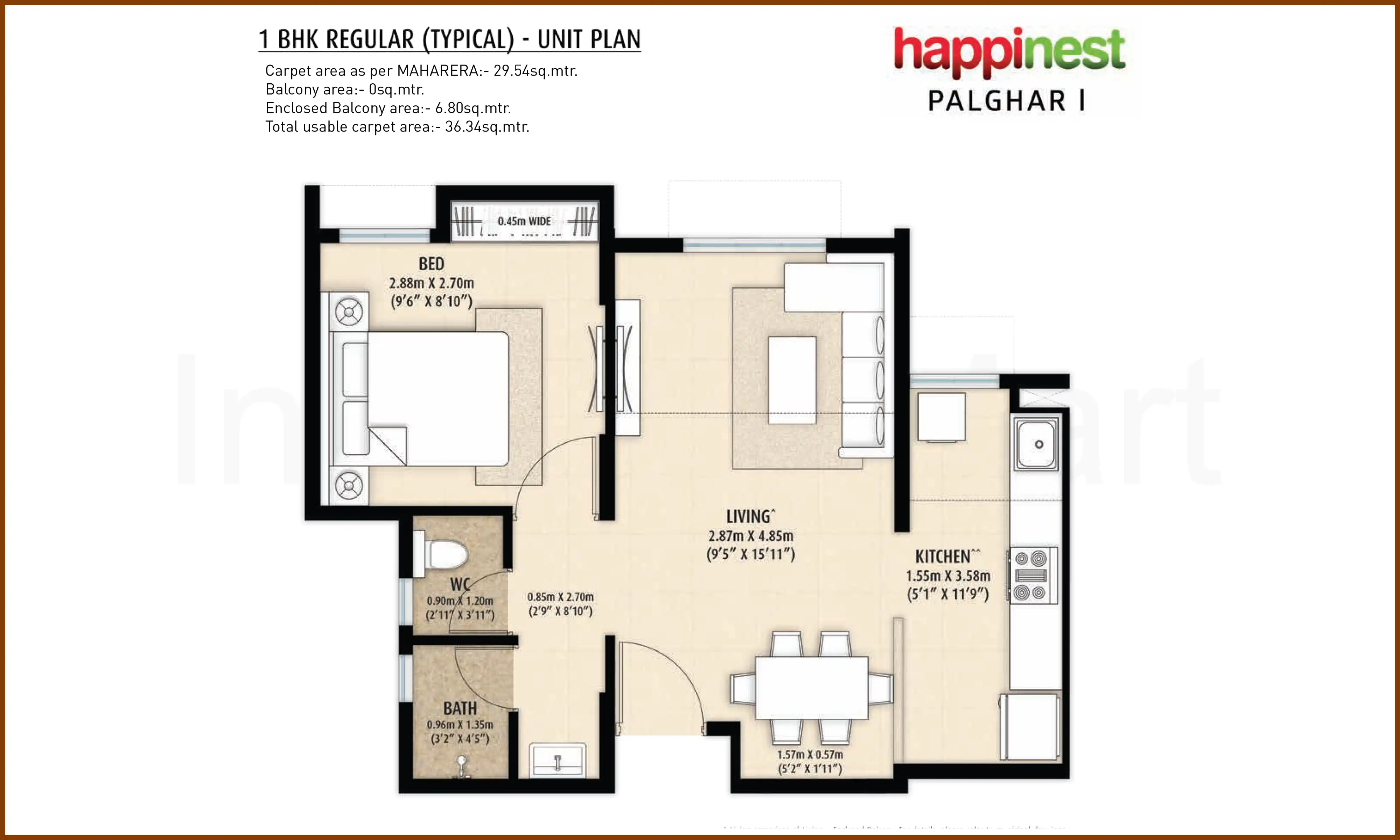 392 Sqft