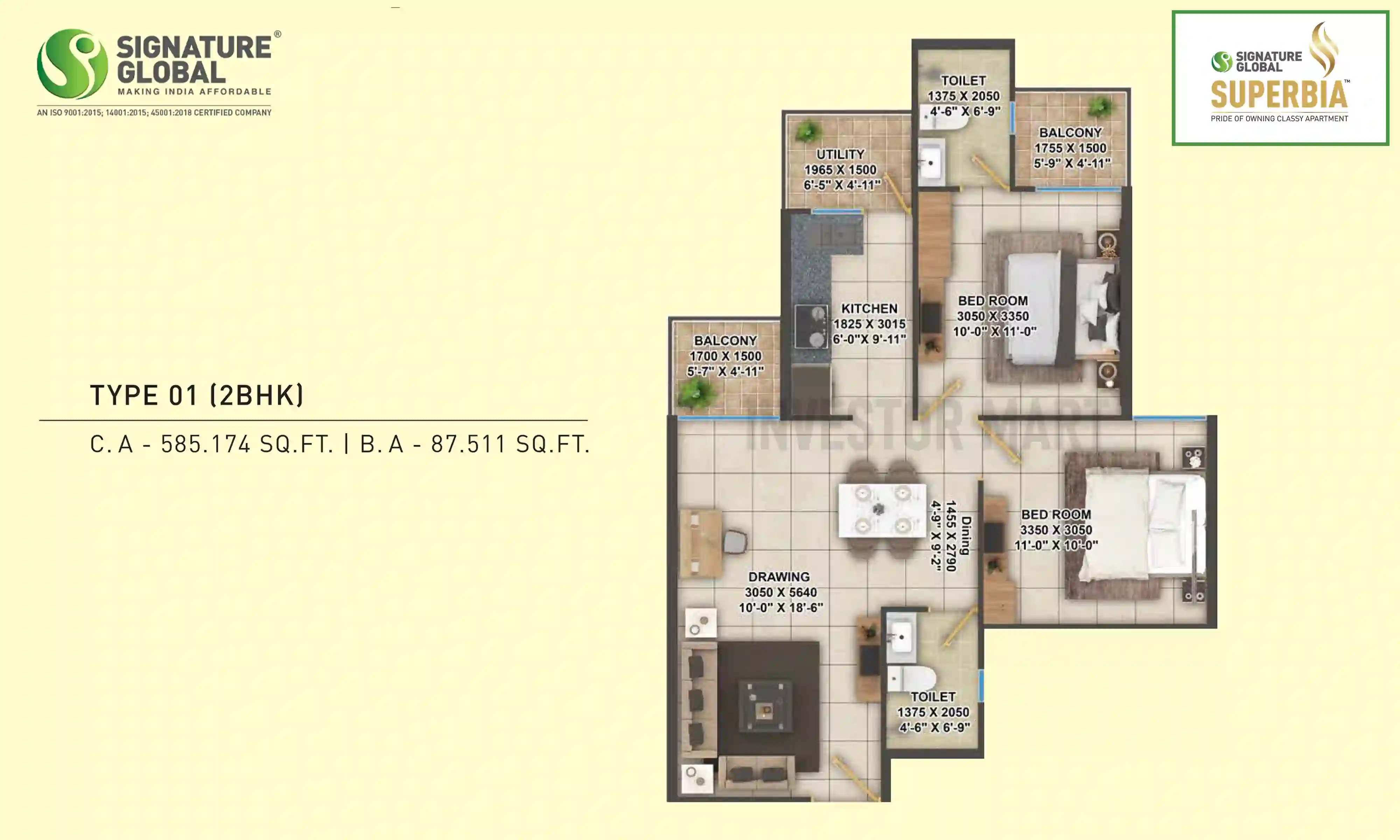 672 Sqft