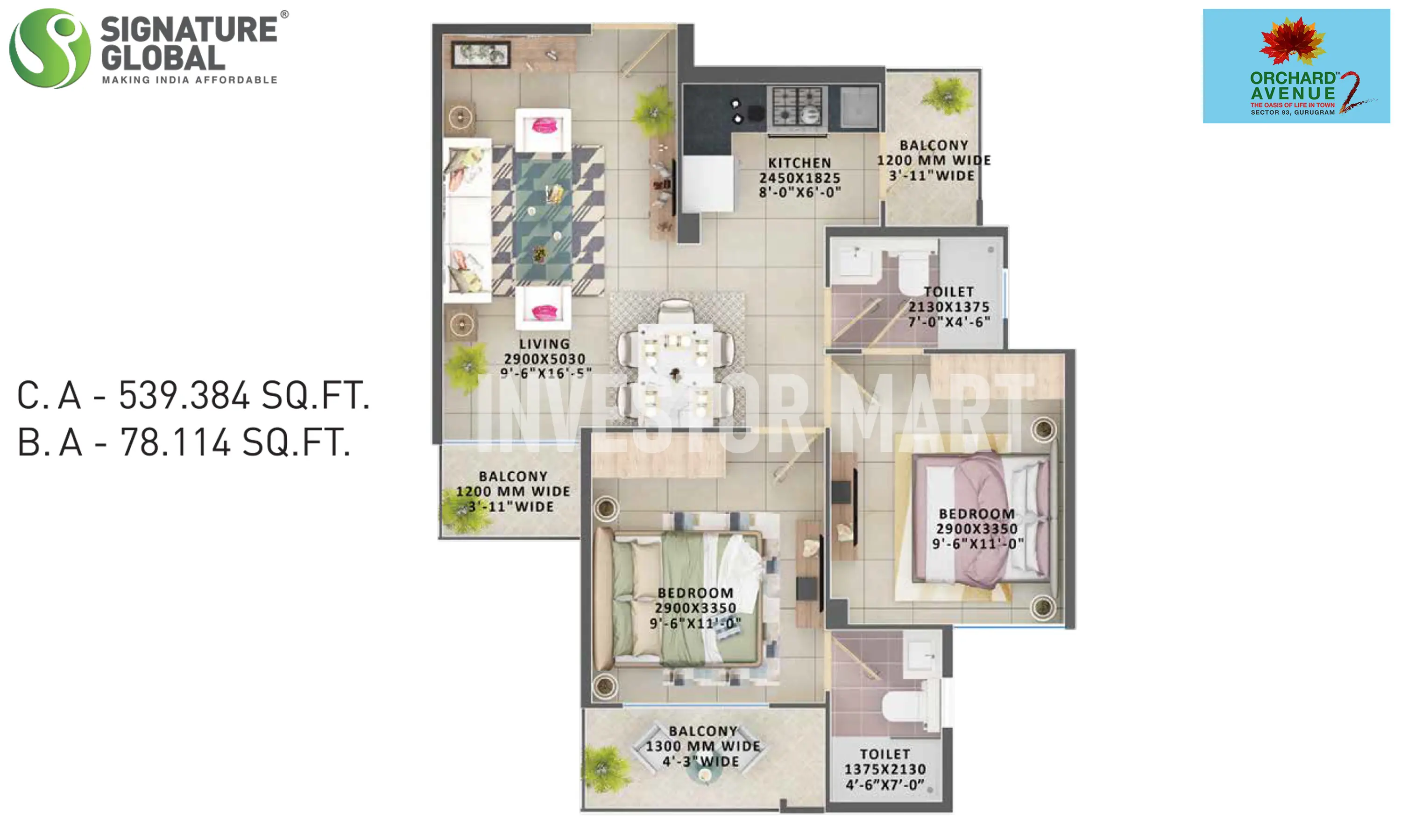 617 Sqft