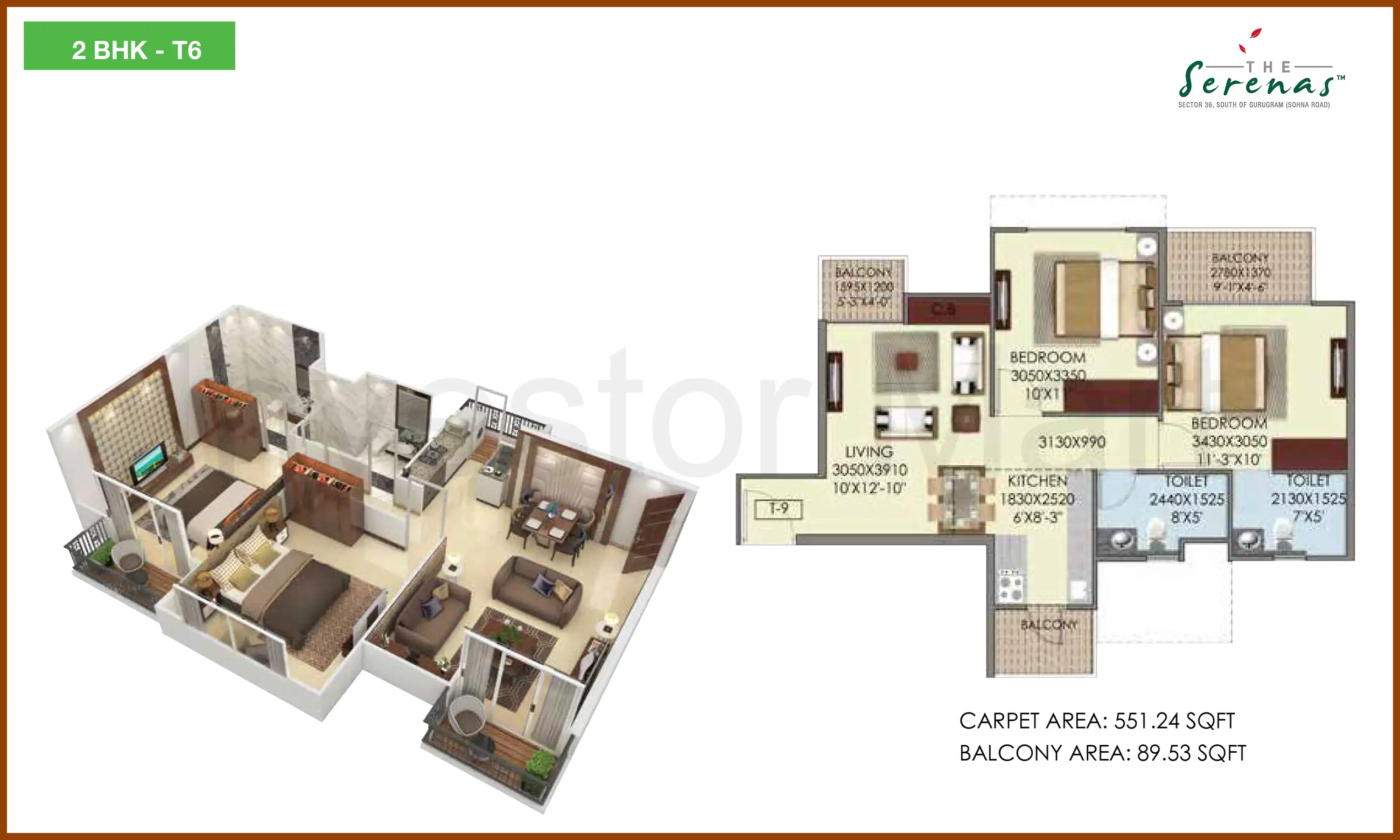 552 Sqft