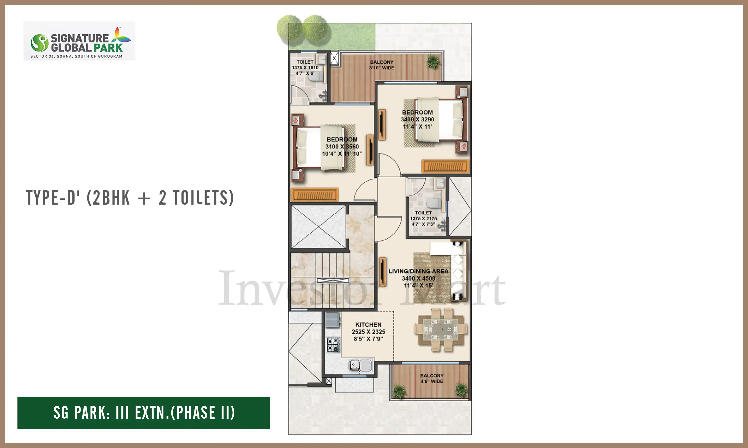845 Sqft
