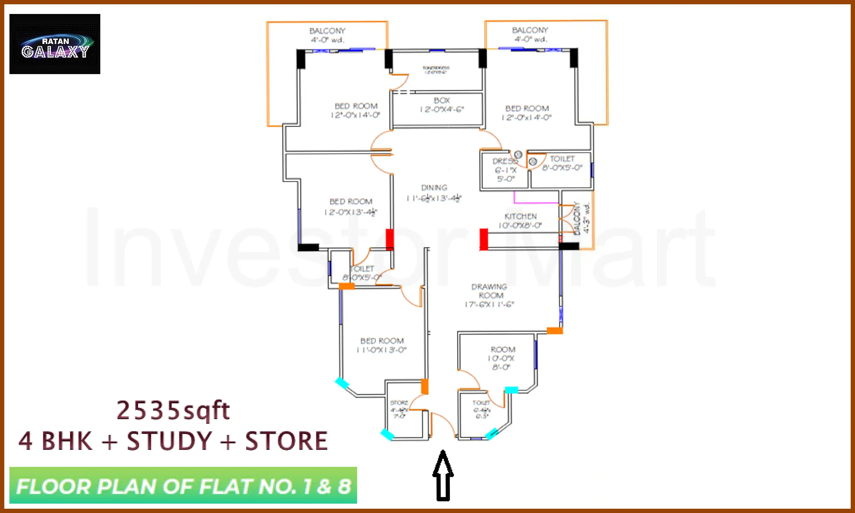 2535 Sqft
