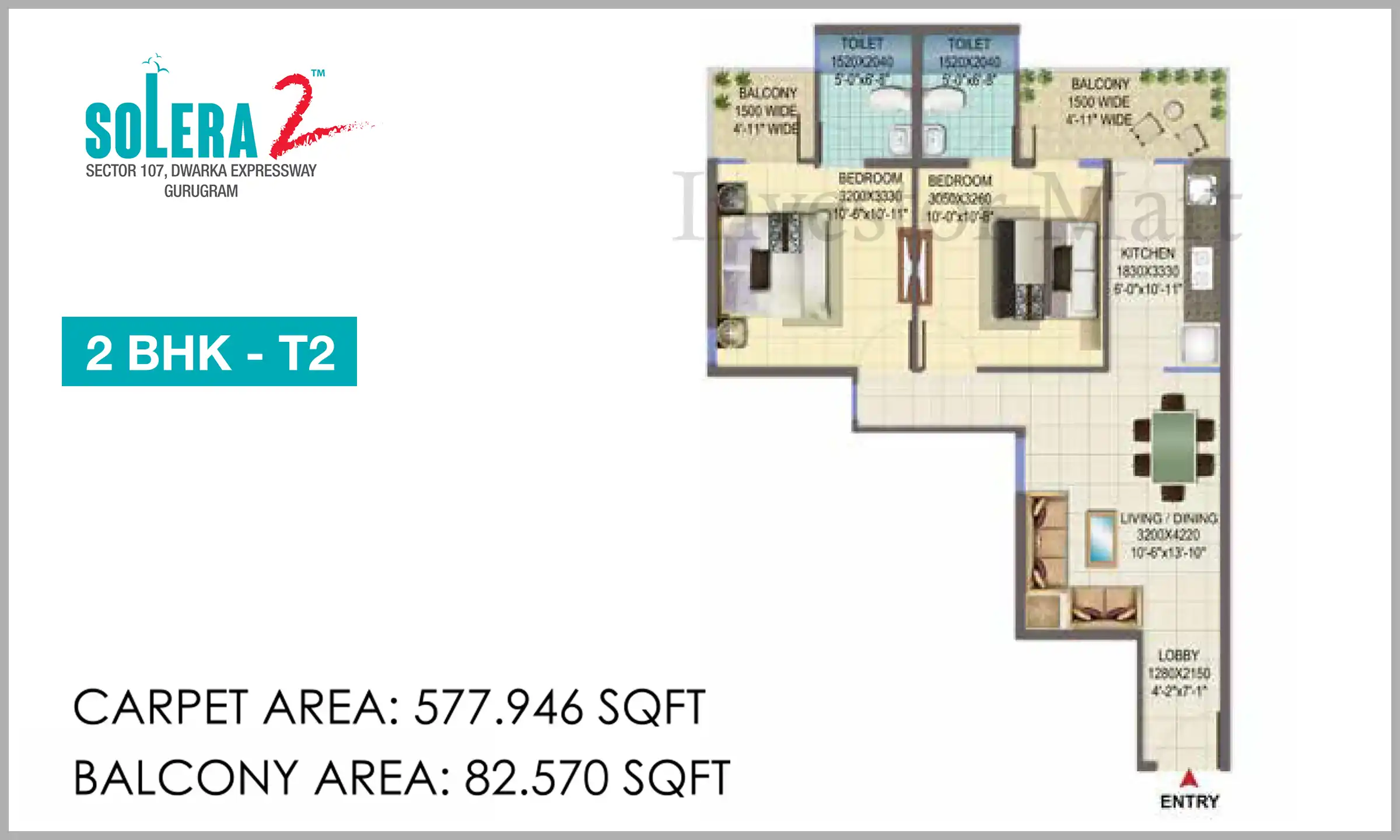 577 Sqft
