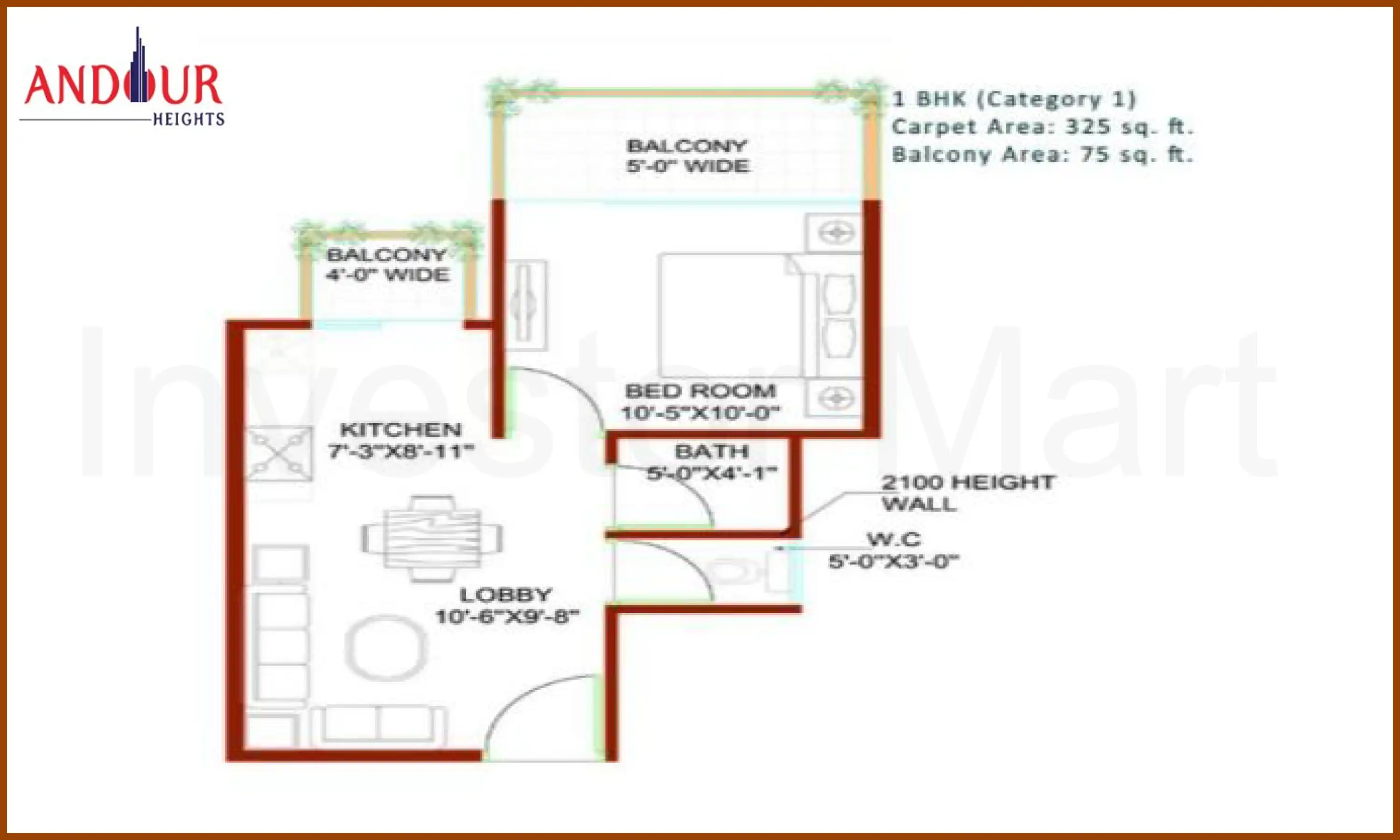 325 Sqft