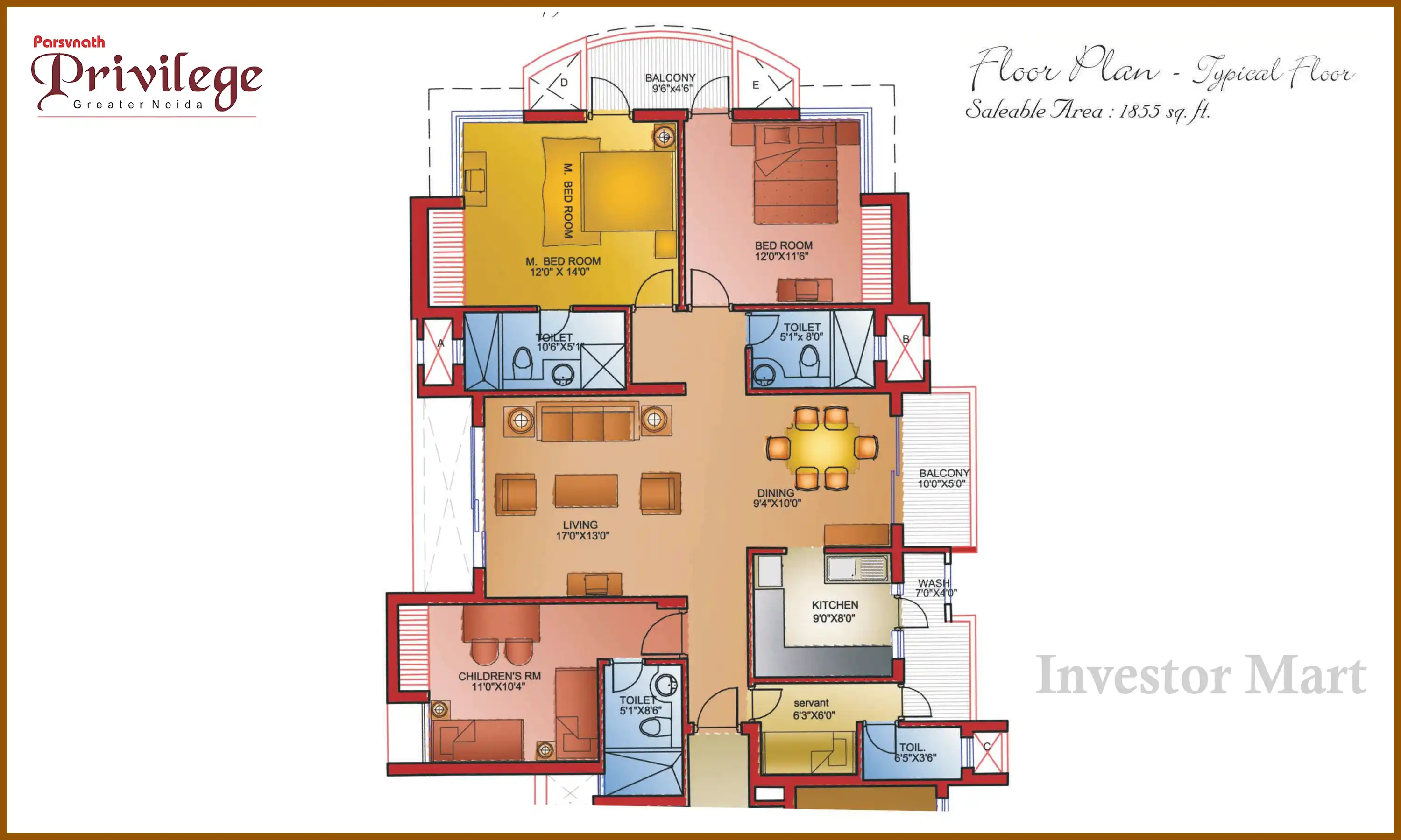 1855 Sqft