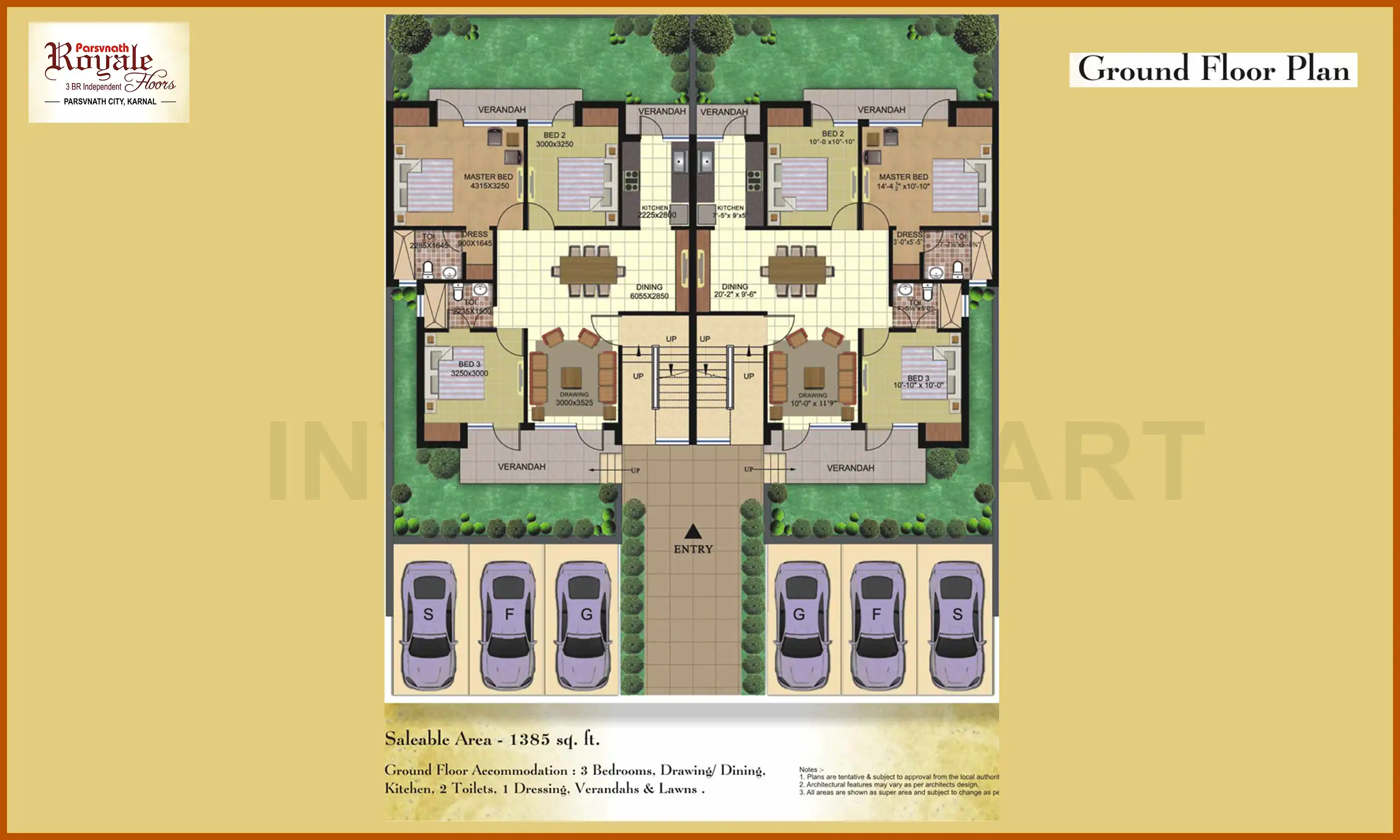1385 Sqft