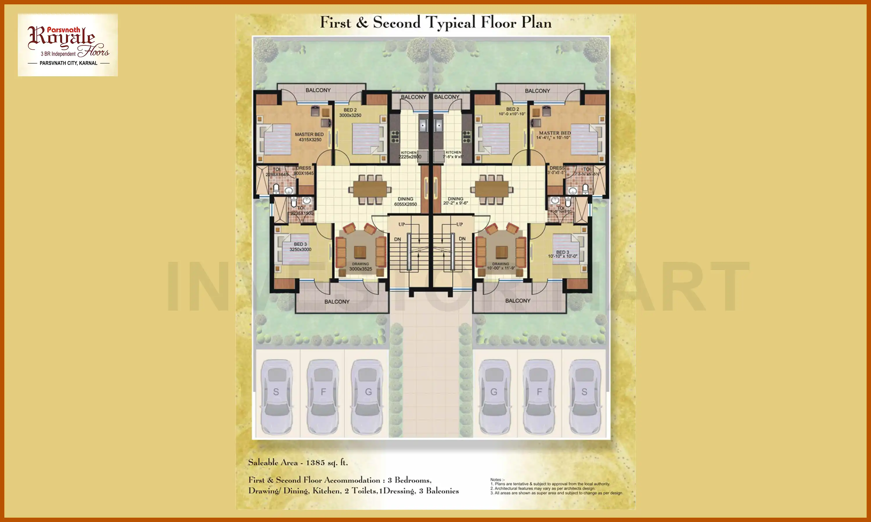 1385 Sqft