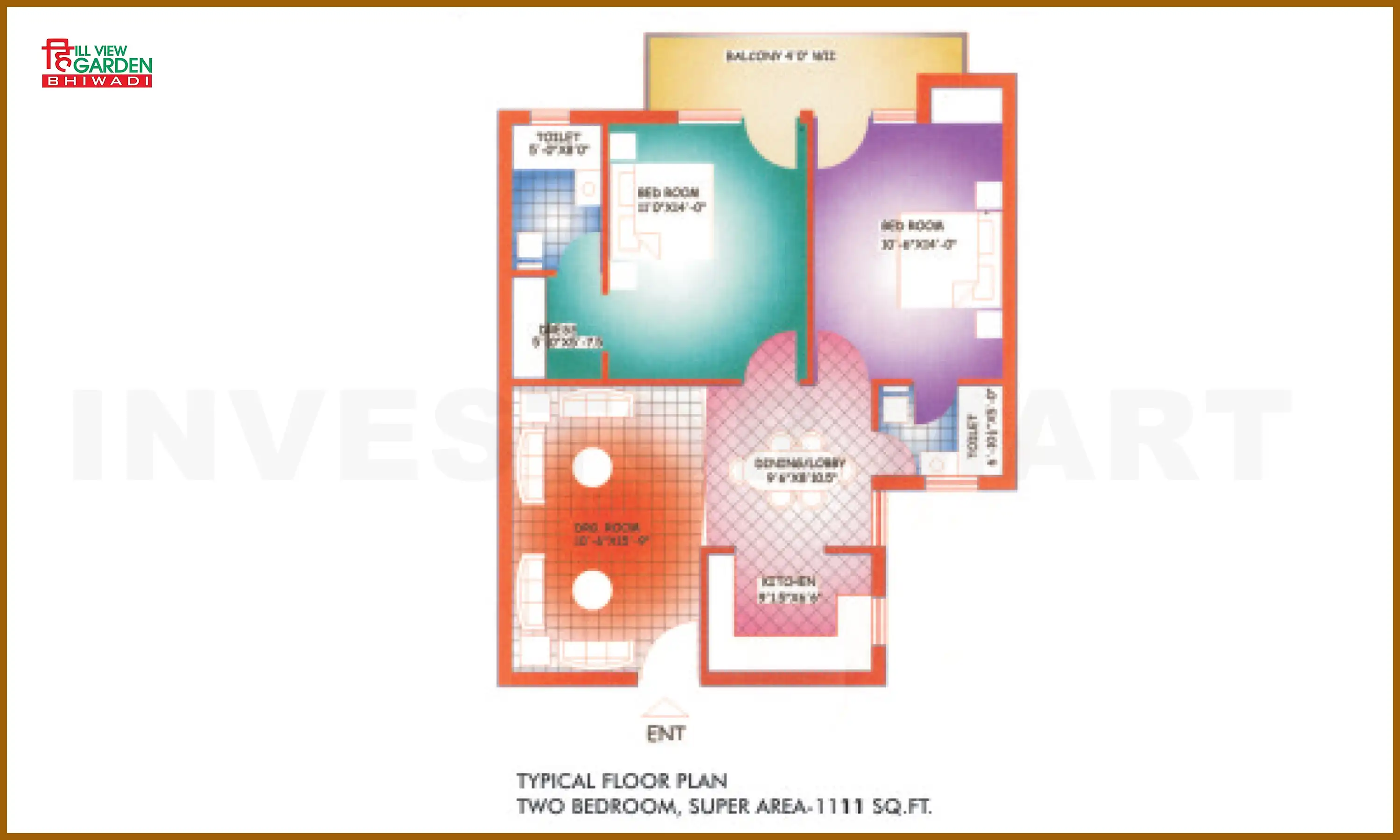 1111 Sqft
