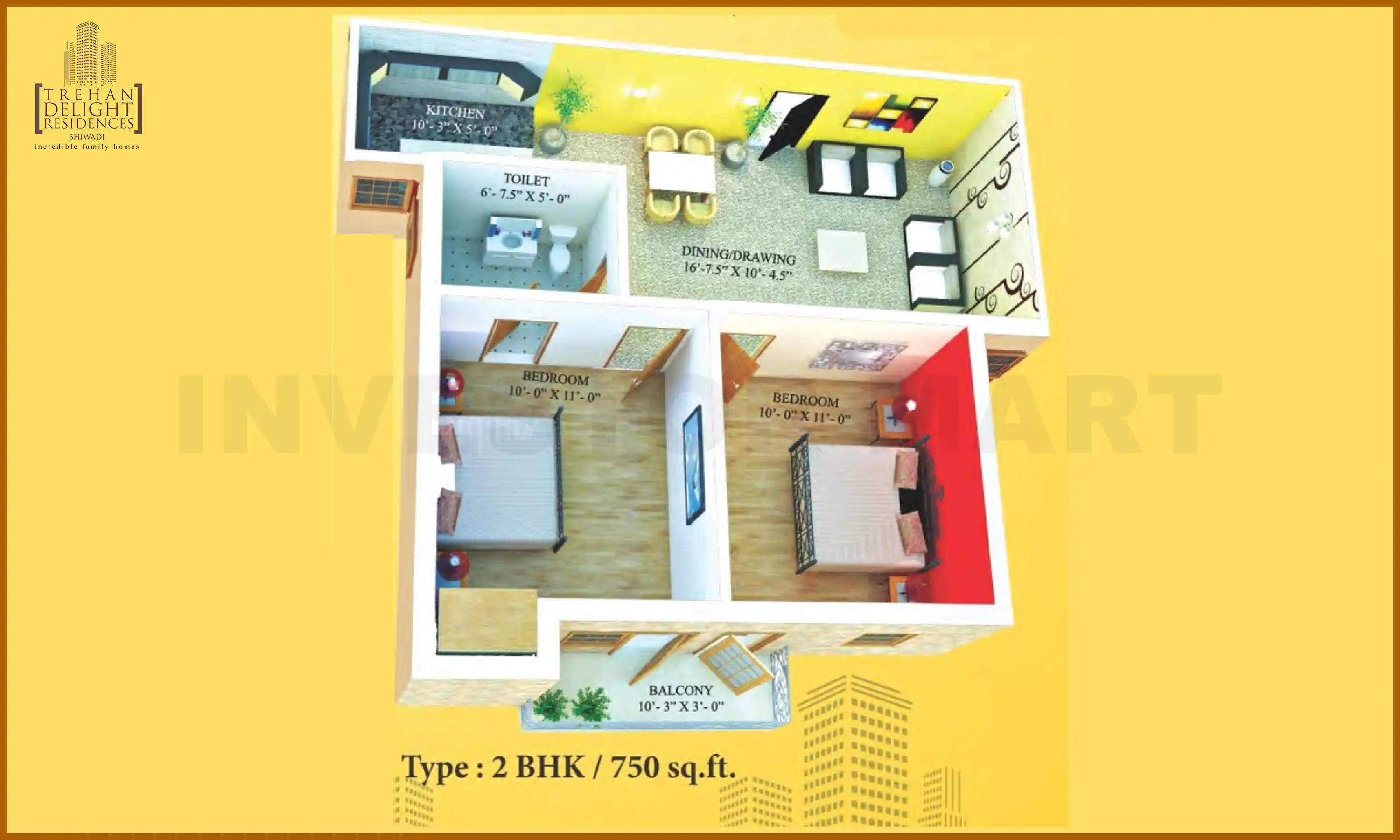 750 Sqft