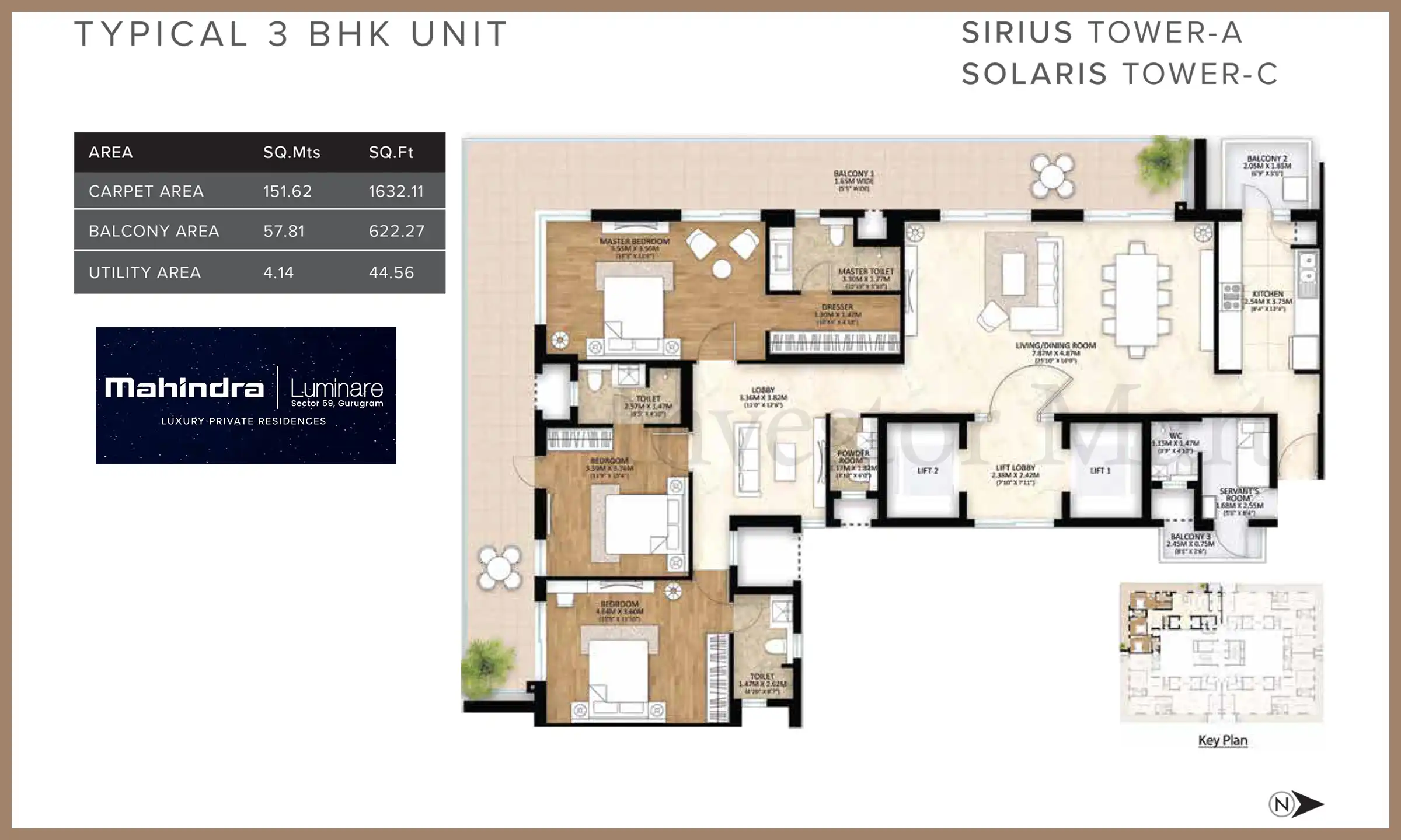 1632 Sqft