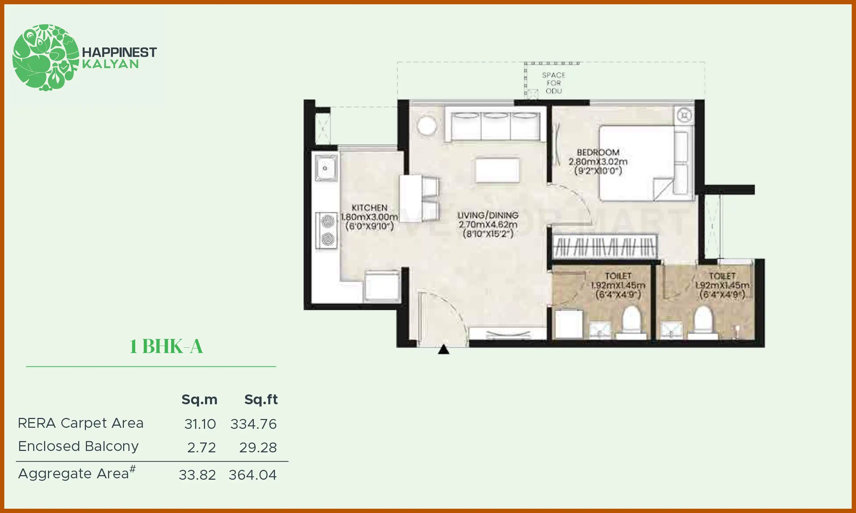 365 Sqft