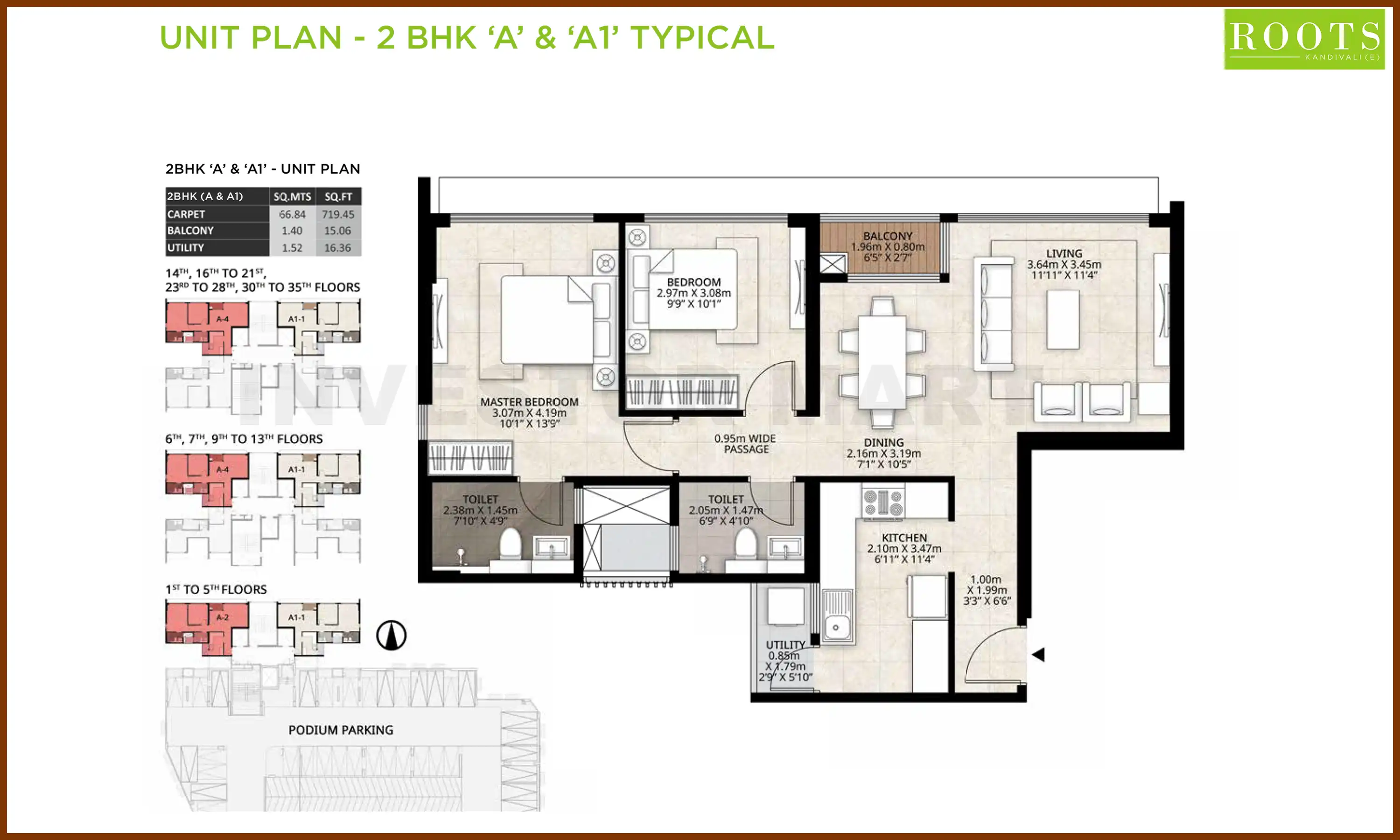 719 Sqft