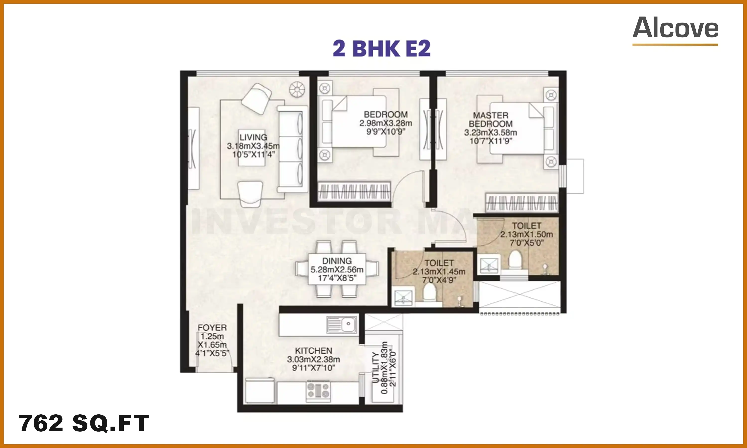762 Sqft