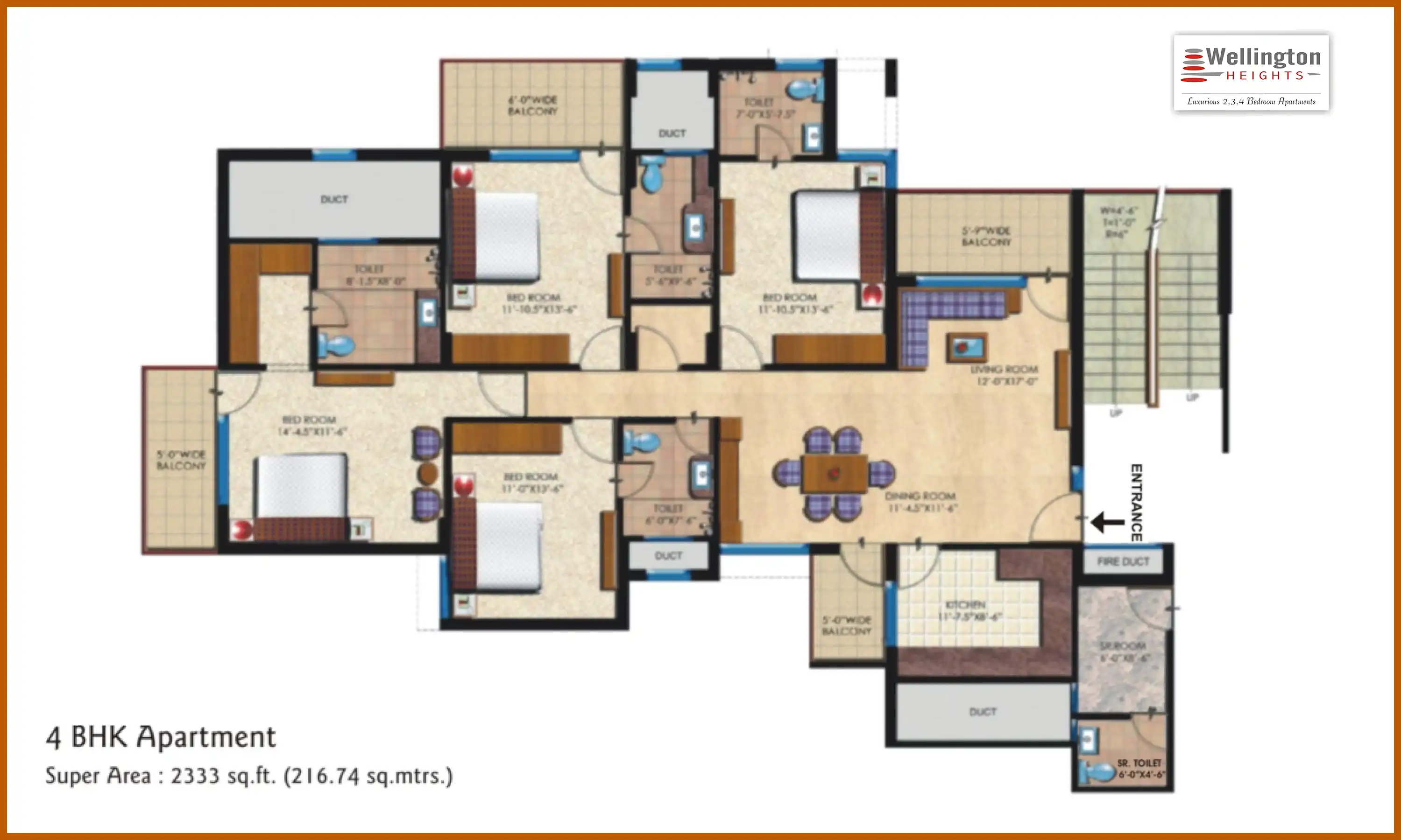 2333 Sqft