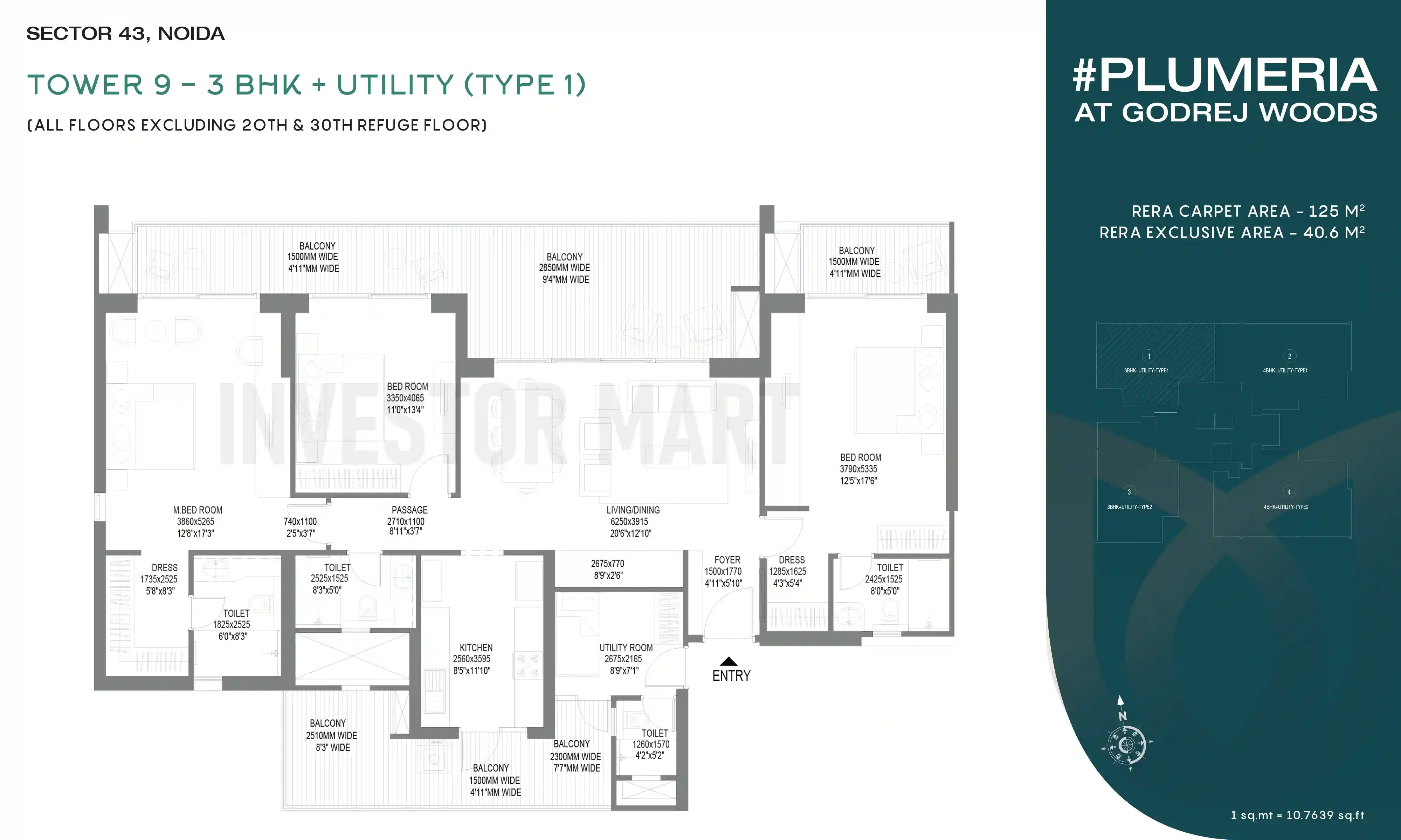 1345 Sqft