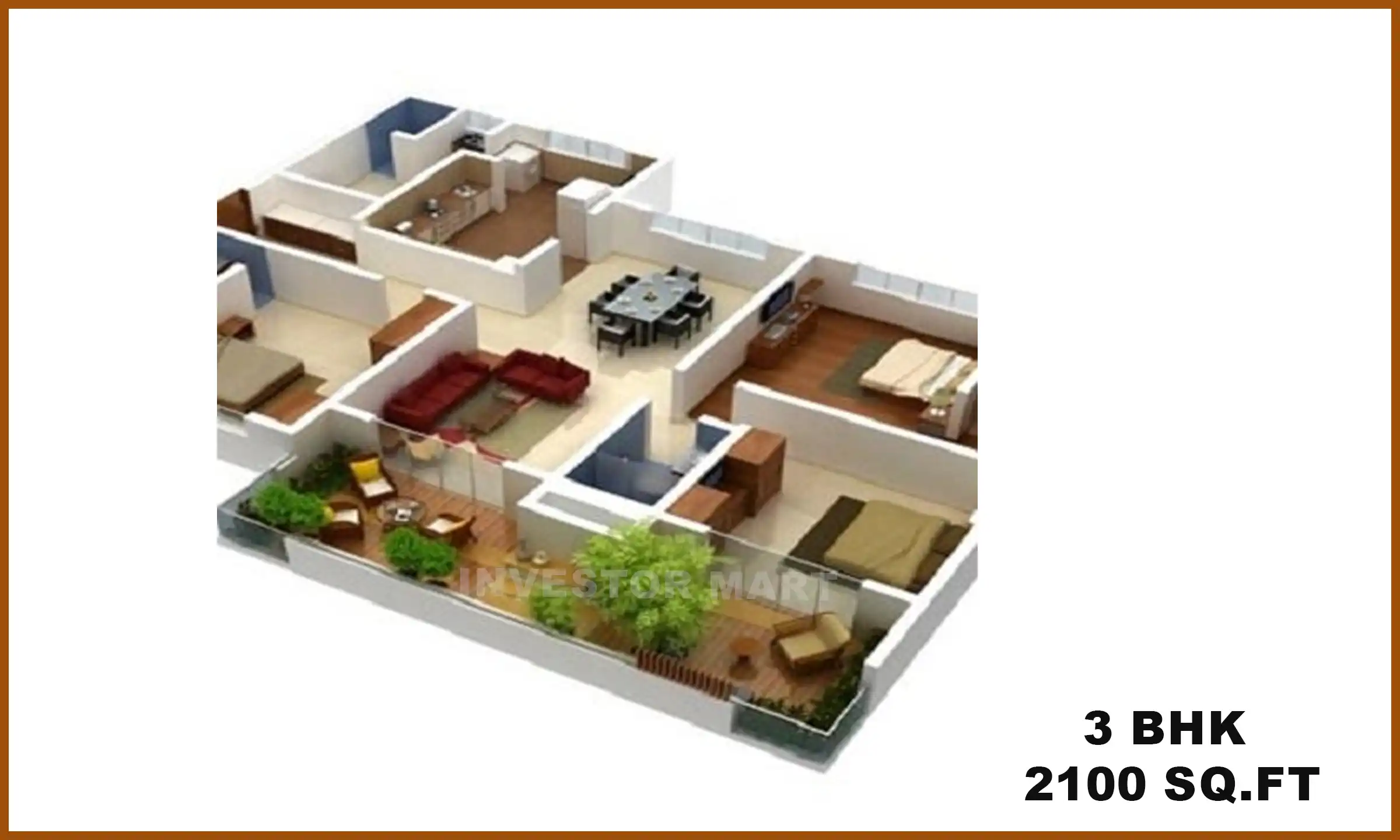 2100 Sqft