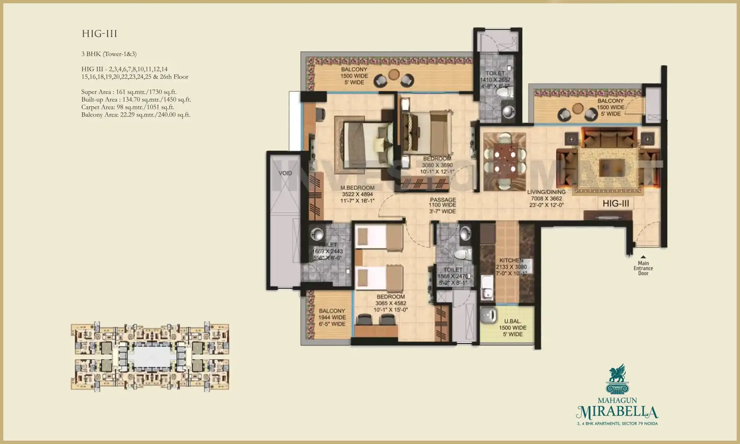 1730 Sqft
