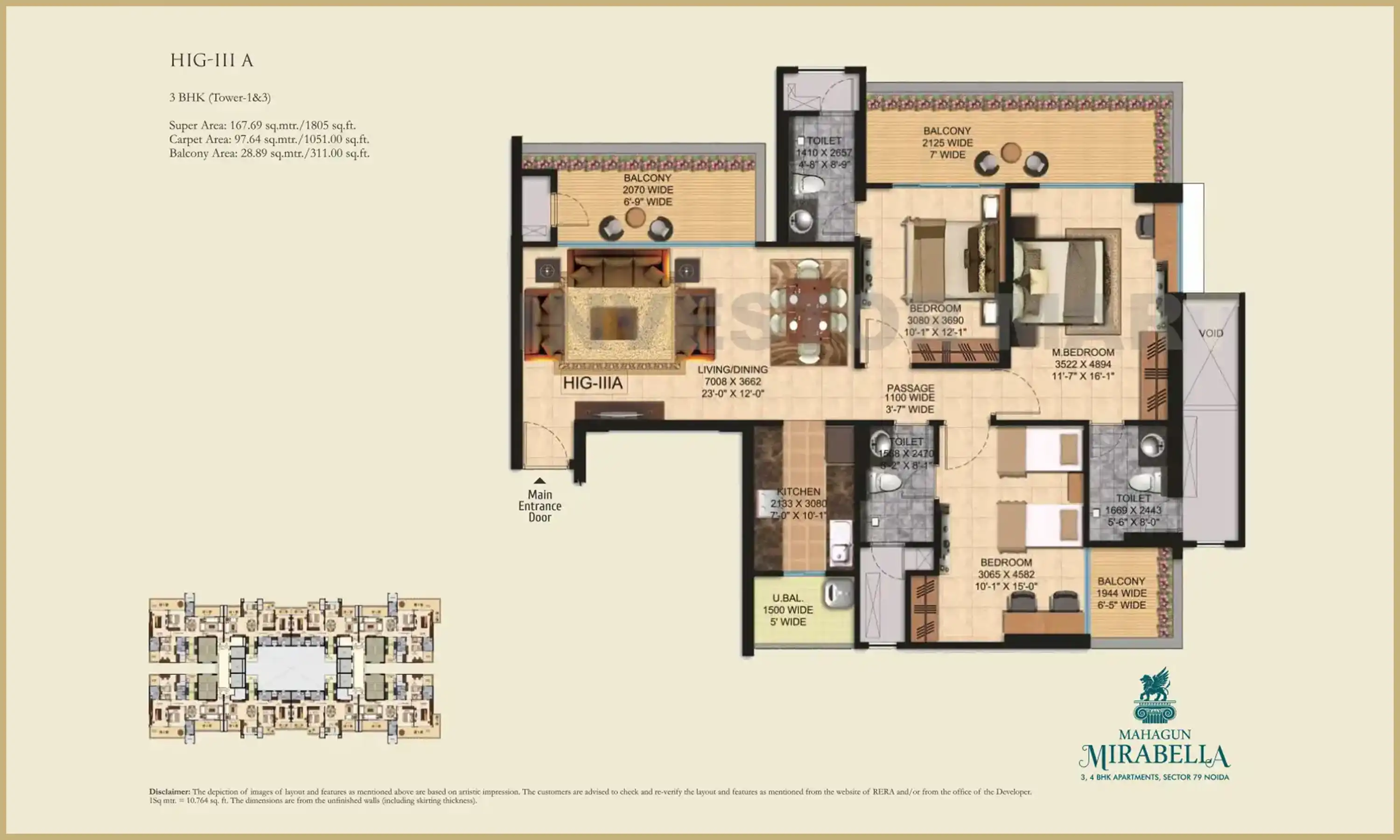 1805 Sqft