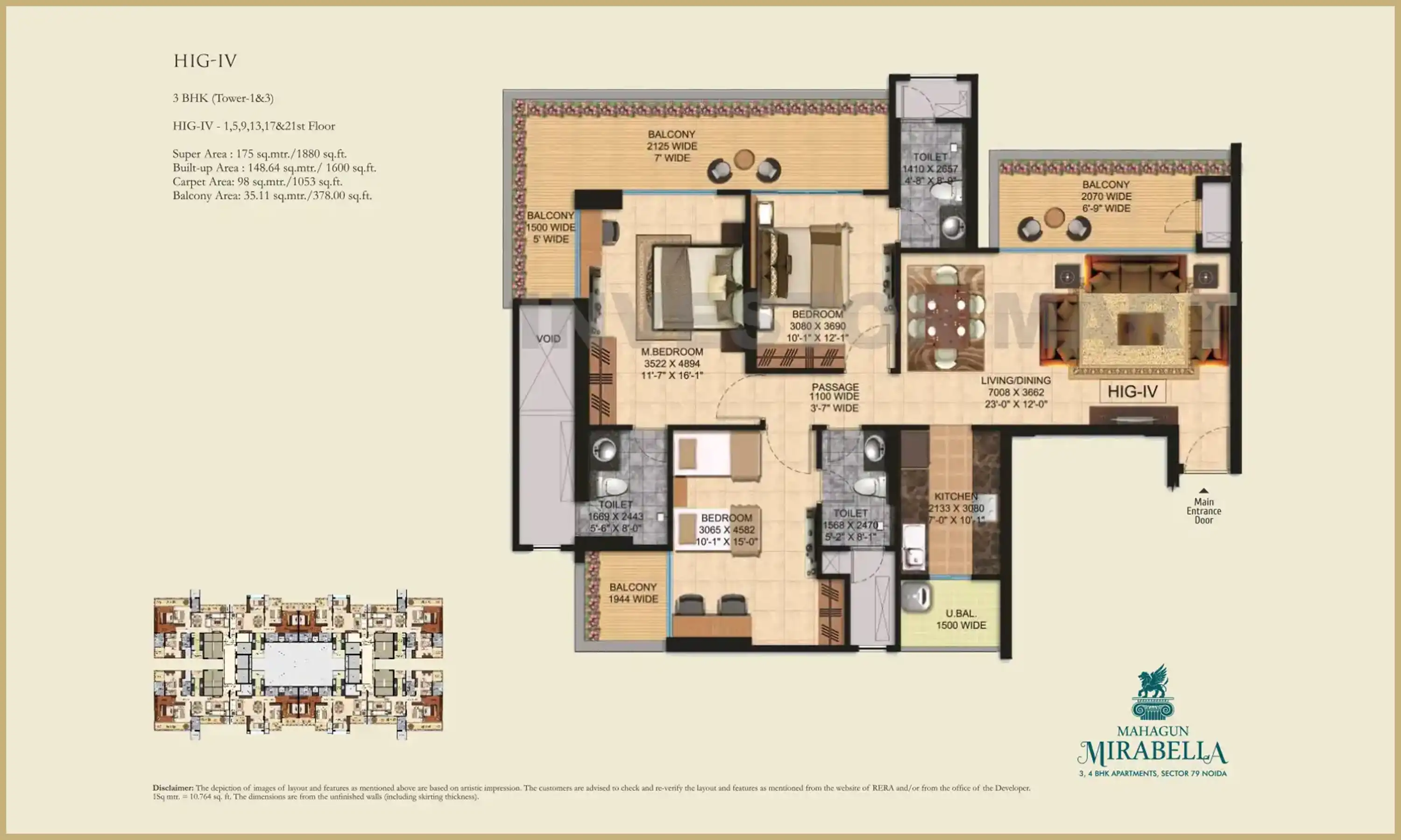 1880 Sqft