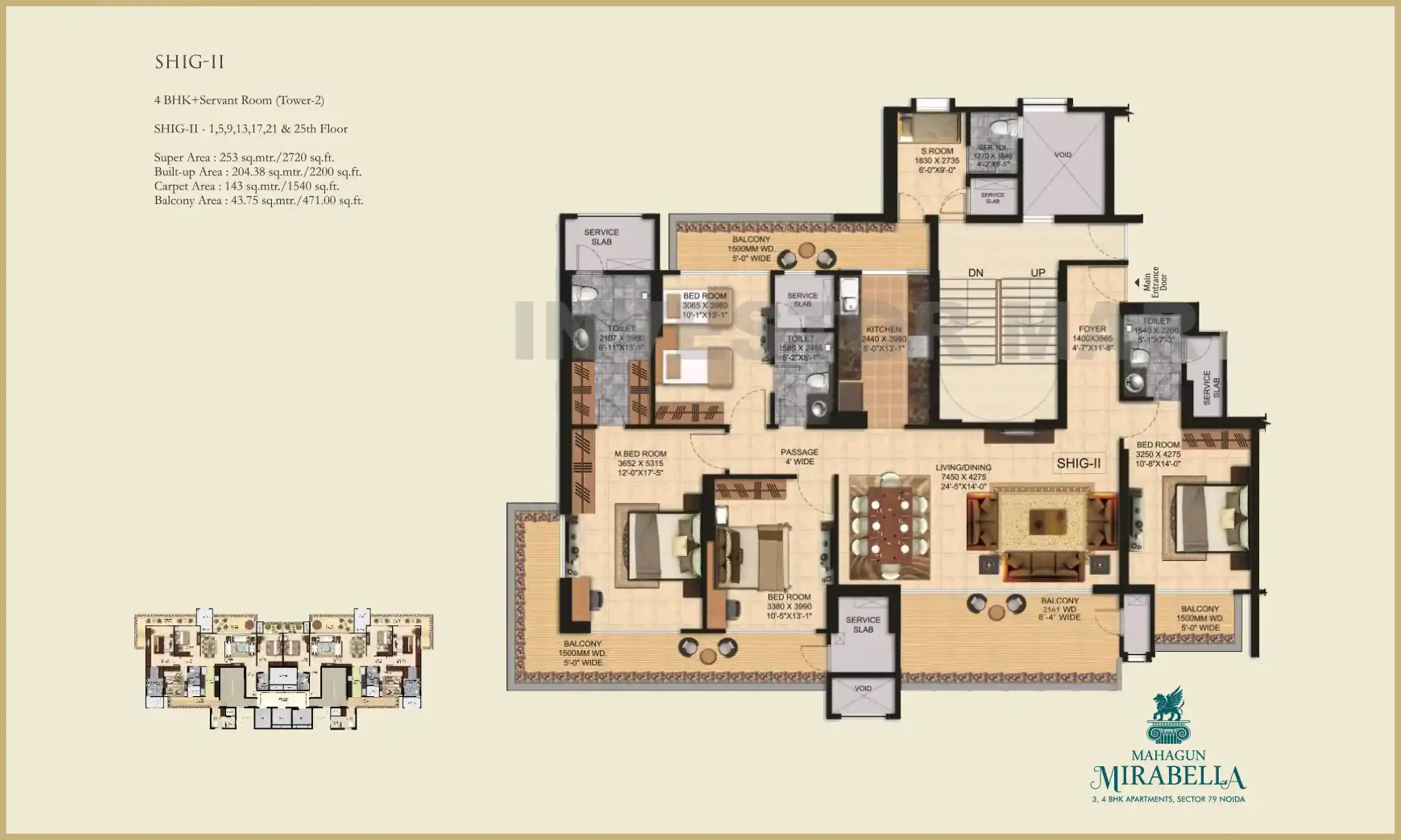 2720 Sqft