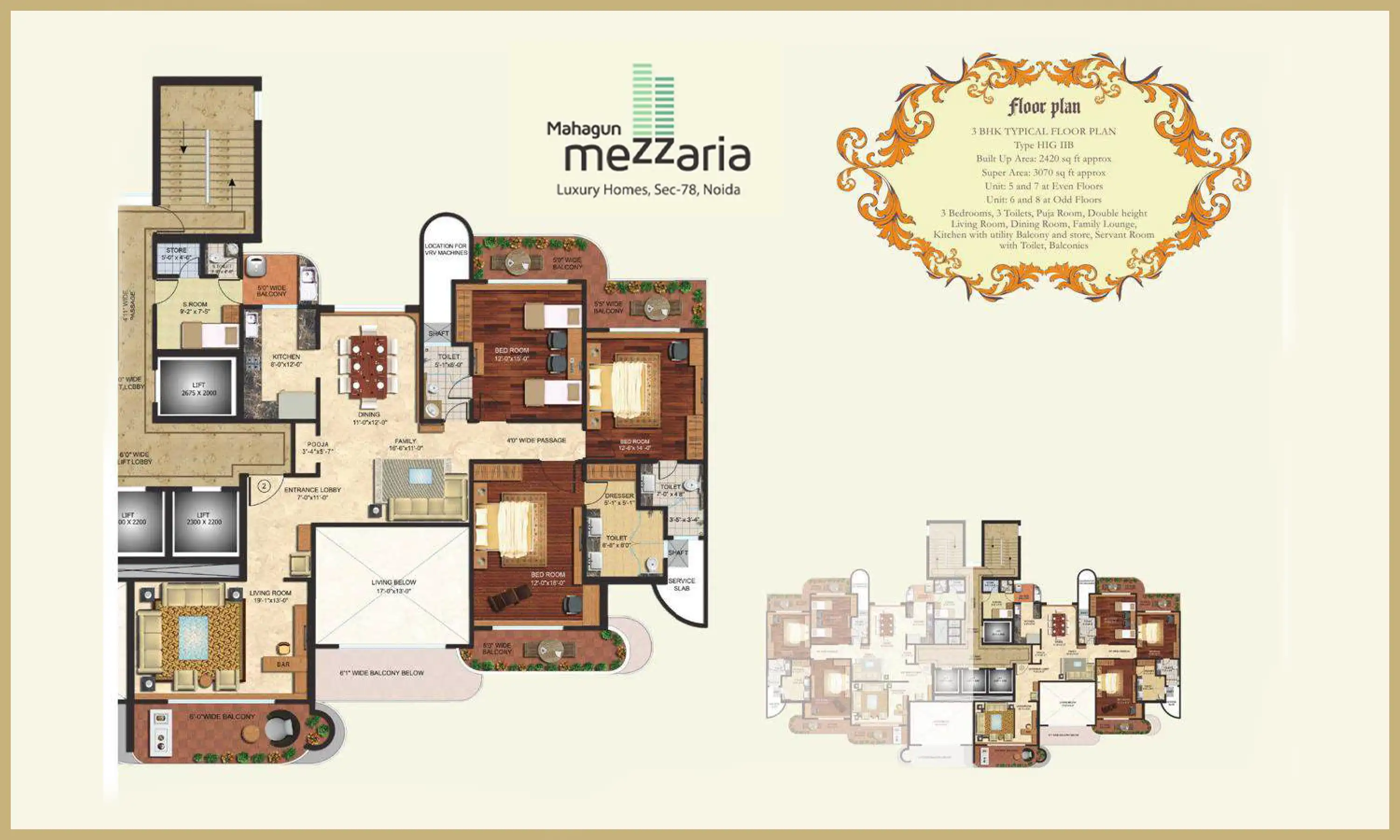 3070 Sqft