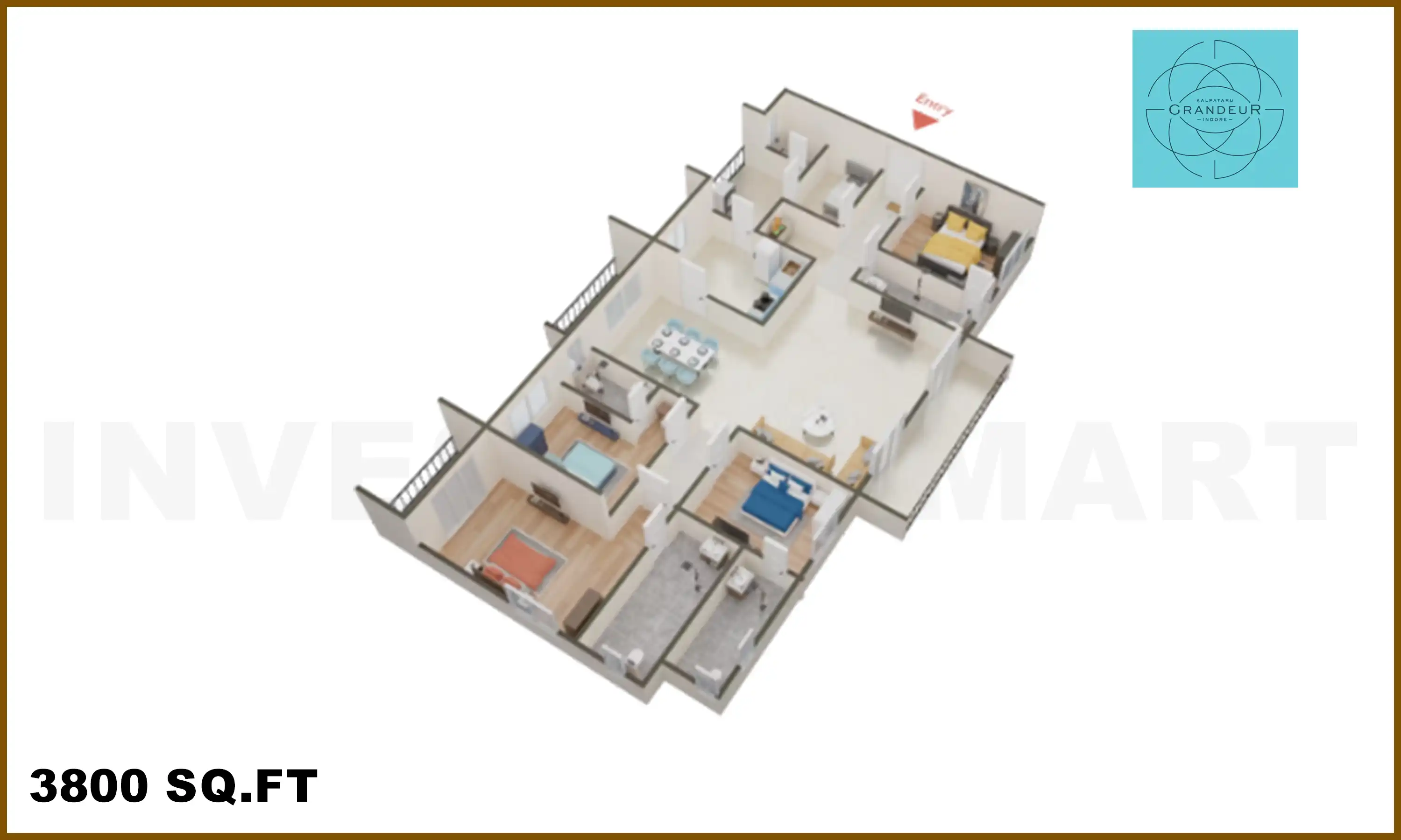 3800 Sqft