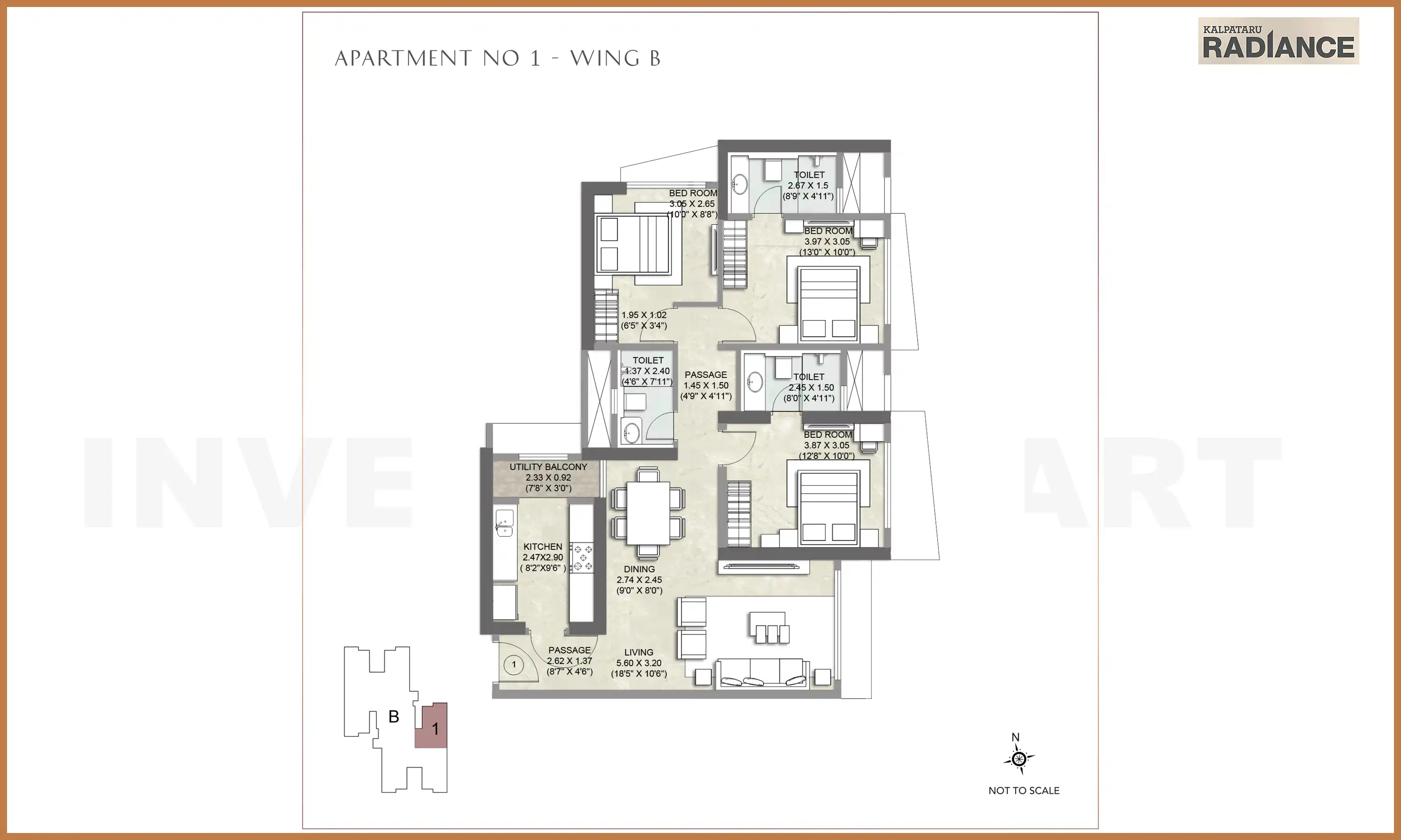 997 Sqft