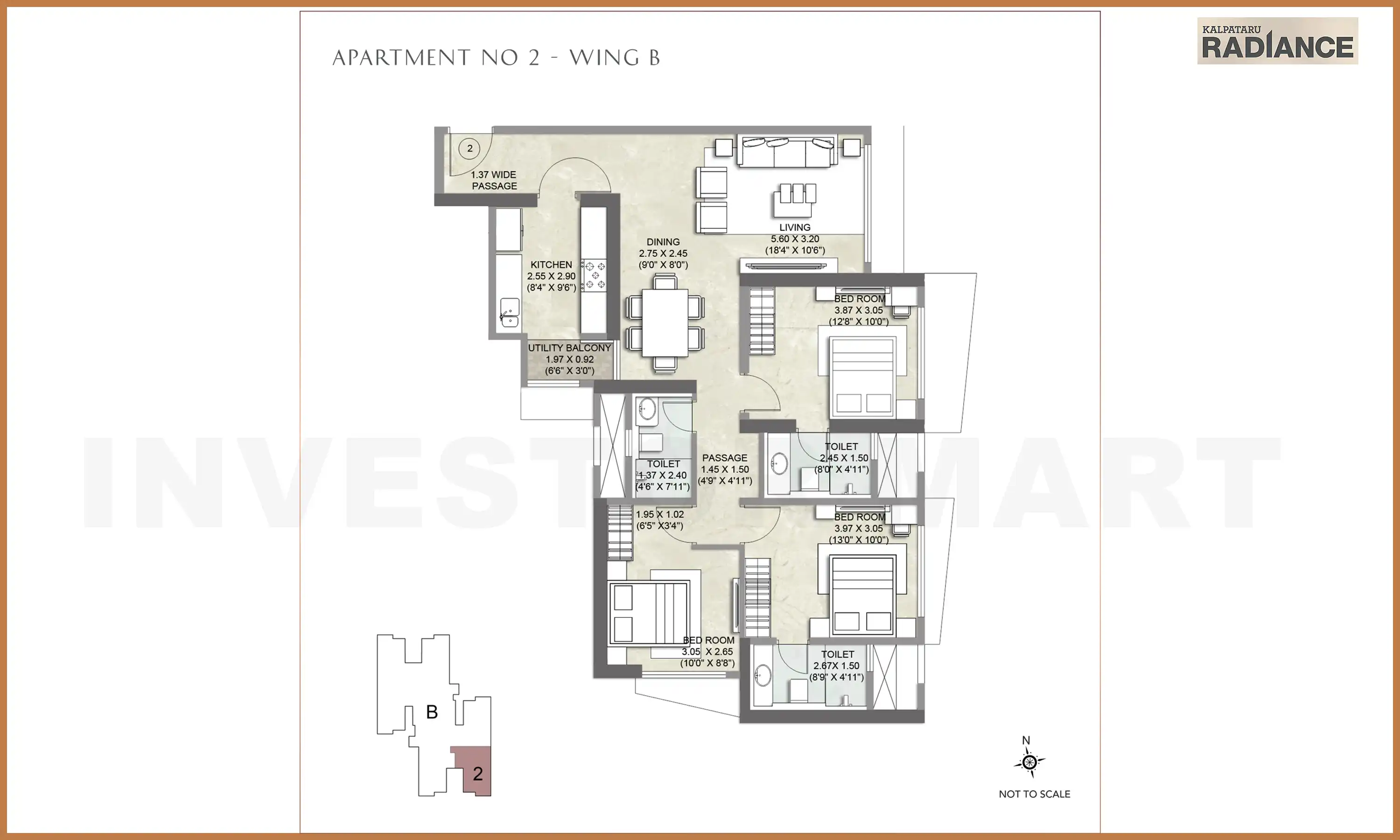 1250 Sqft