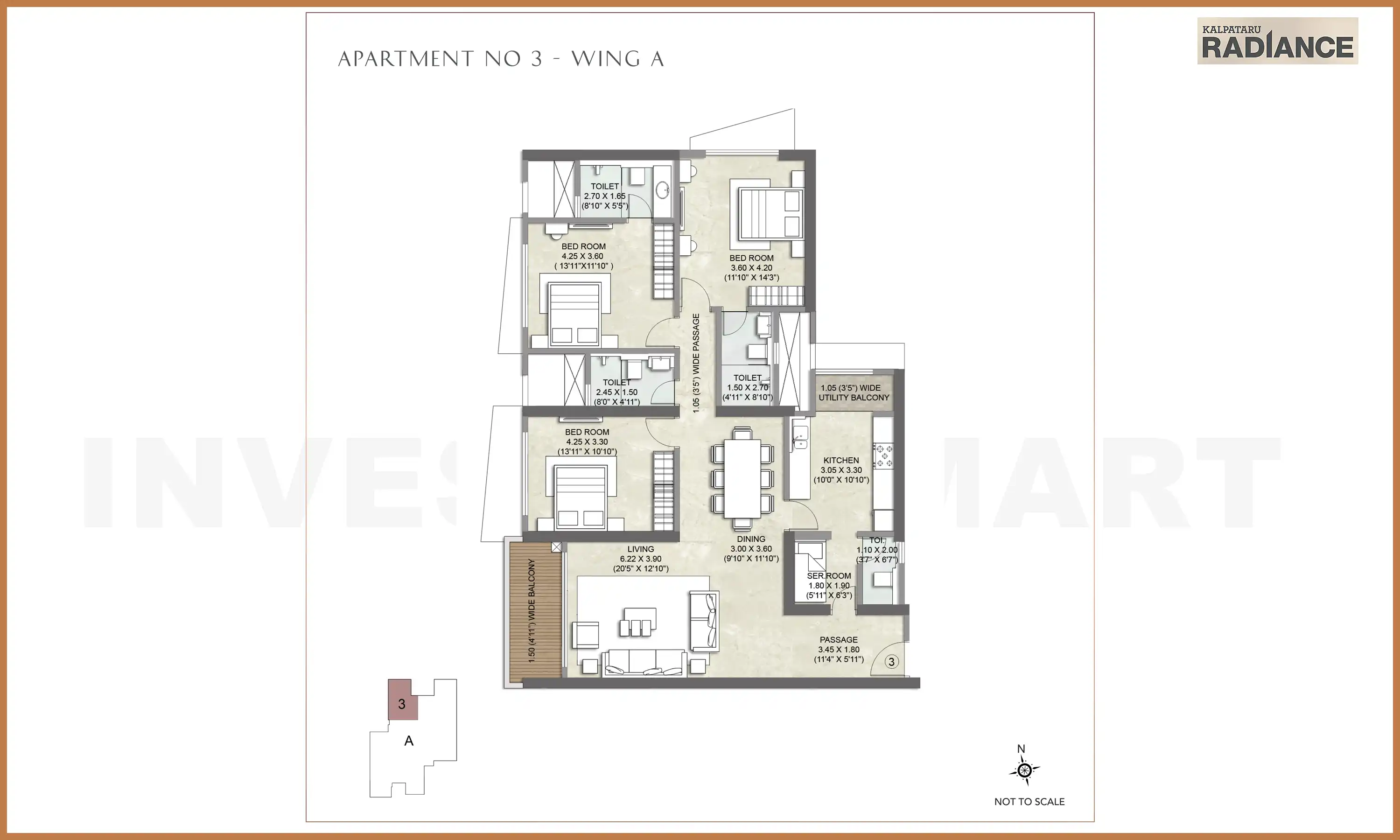 1457 Sqft