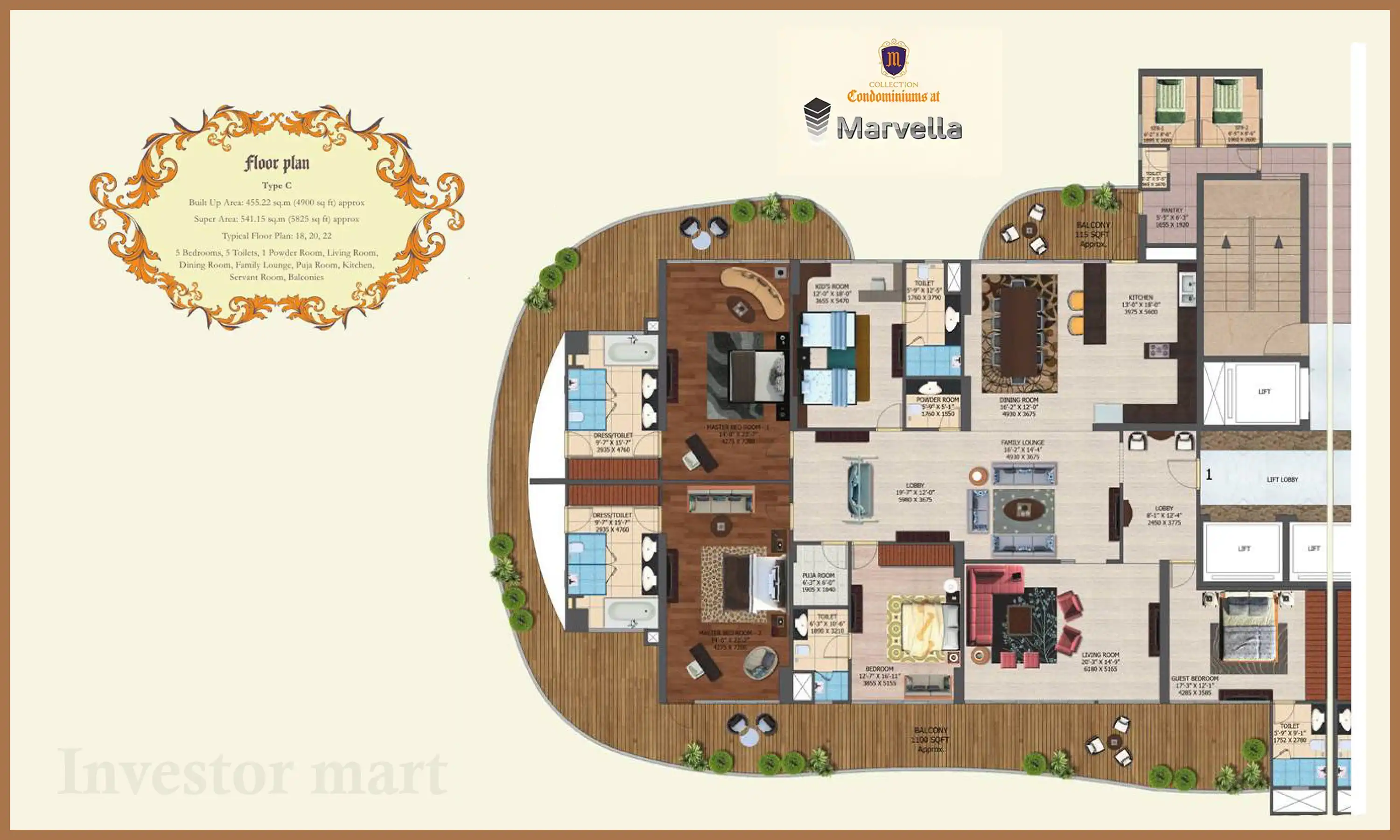 5825 Sqft
