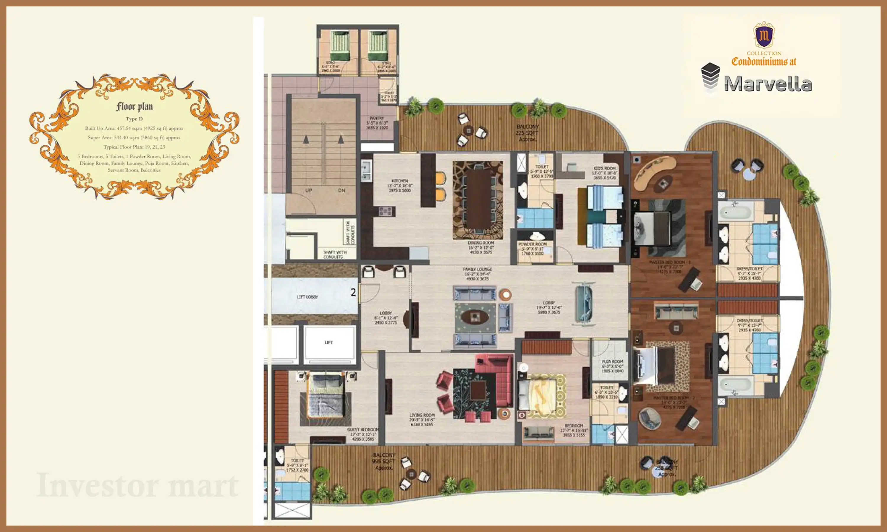 5860 Sqft