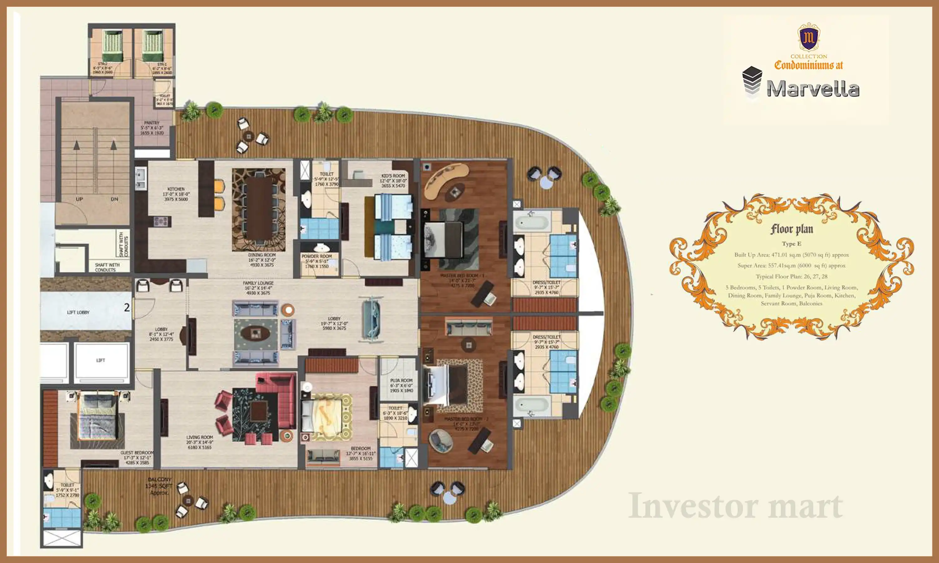 6000 Sqft