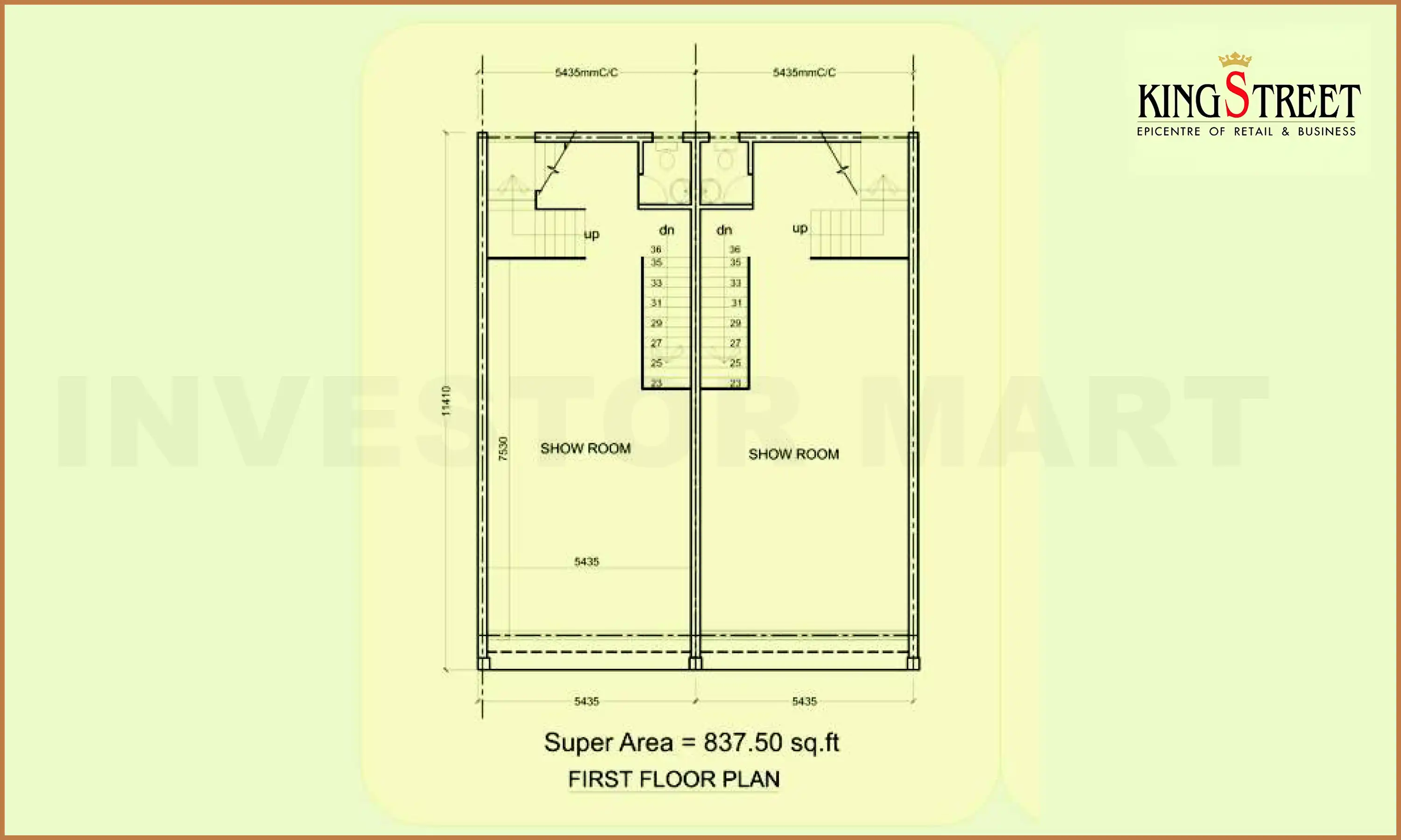 838 Sqft